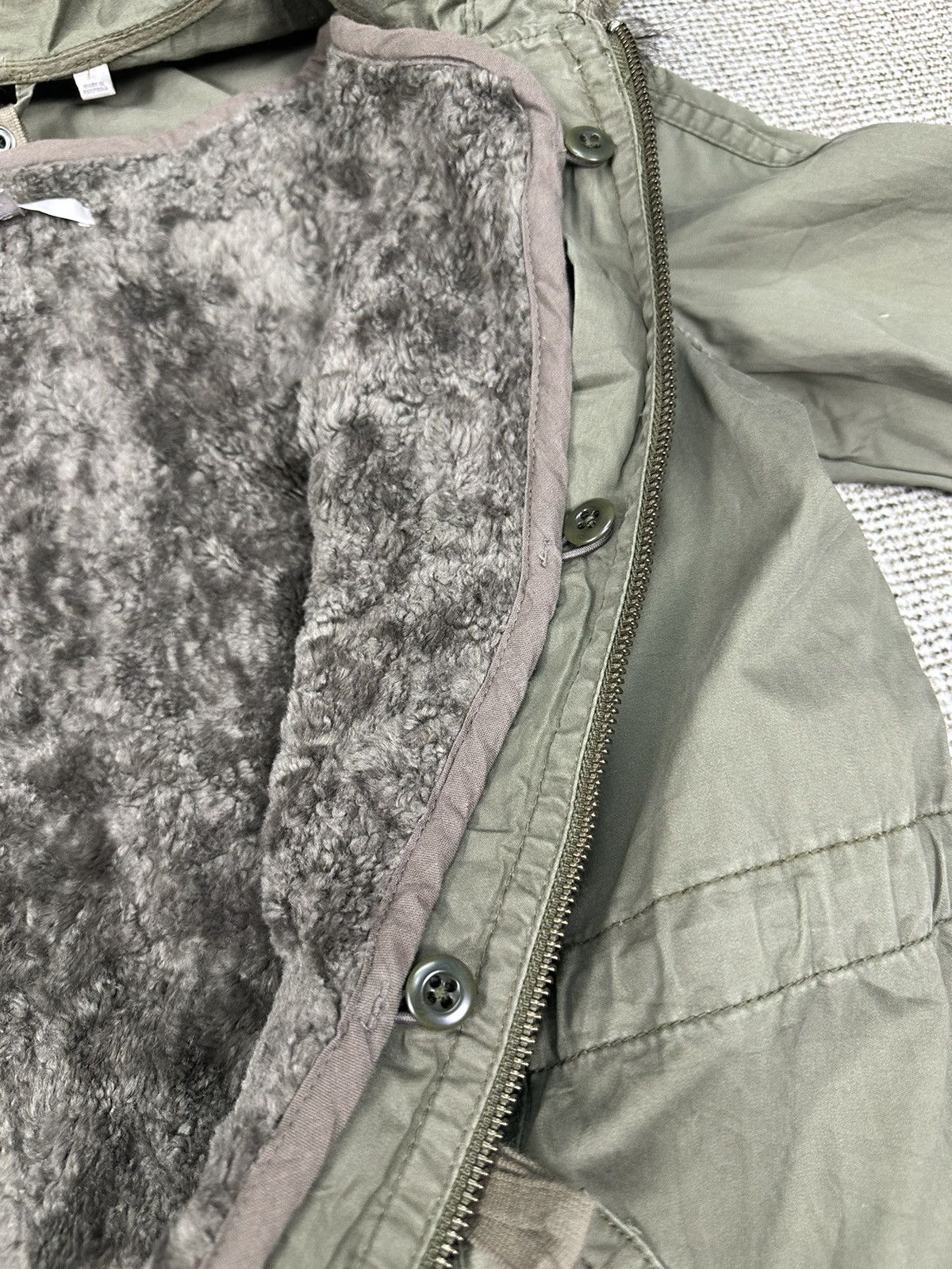 Gap Gap Fur Army Parka Jacket Z251 Size US M / EU 48-50 / 2 - 13 Thumbnail