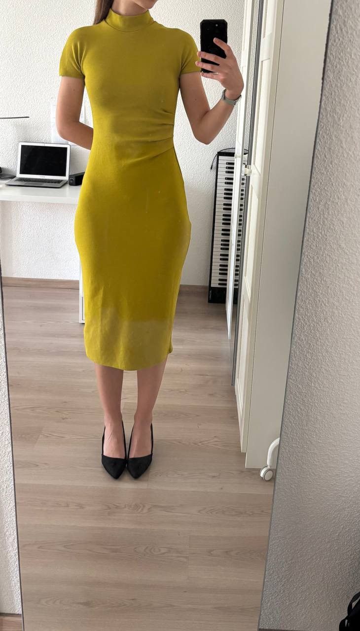 Zara Midi stretch dress Zara Size M / US 6-8 / IT 42-44 - 4 Thumbnail