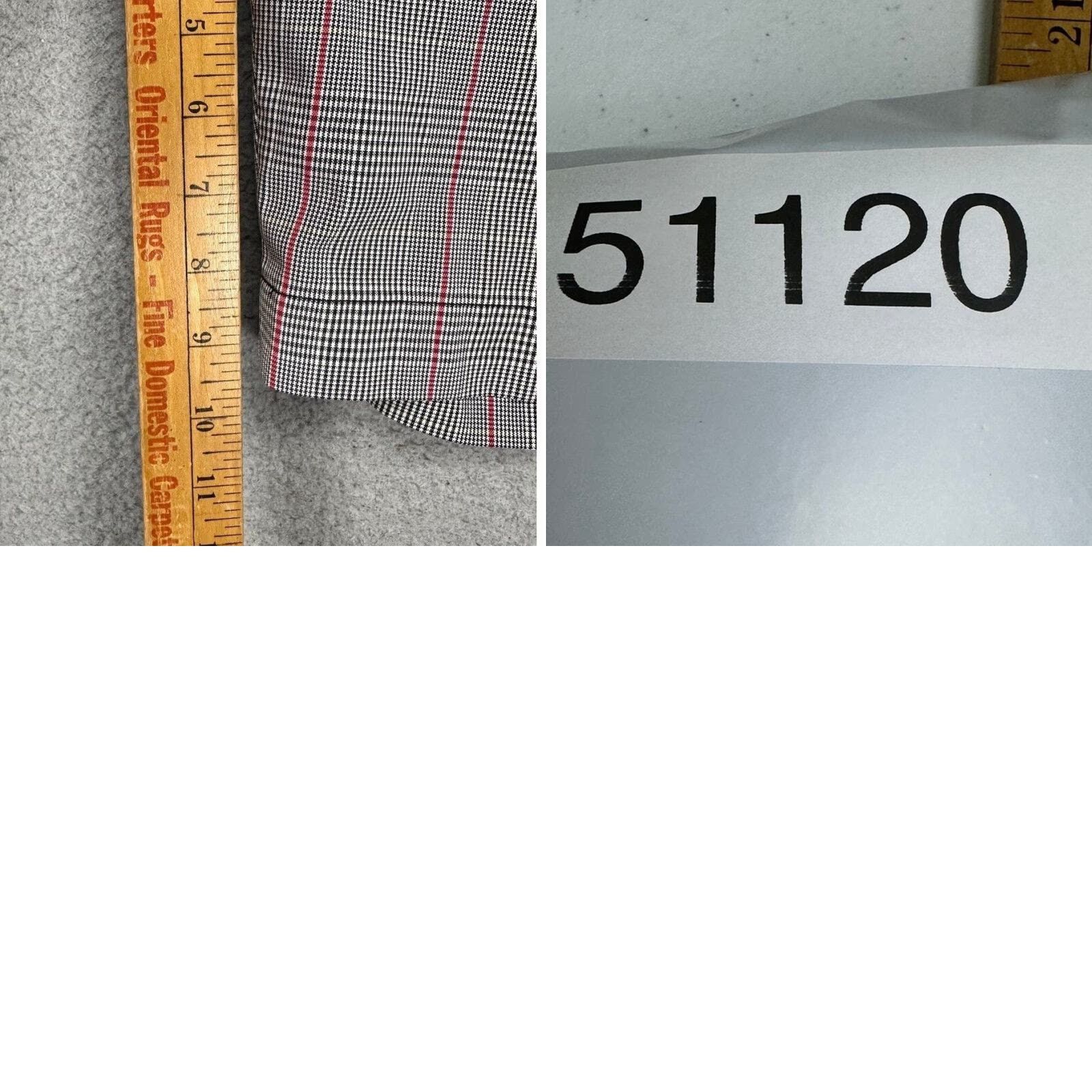 Cutter & Buck Cutter Buck Mens 34 Shorts Chino Grey Red Glen Check Golf Flat Front Stretch EUC Size US 34 / EU 50 - 8 Thumbnail