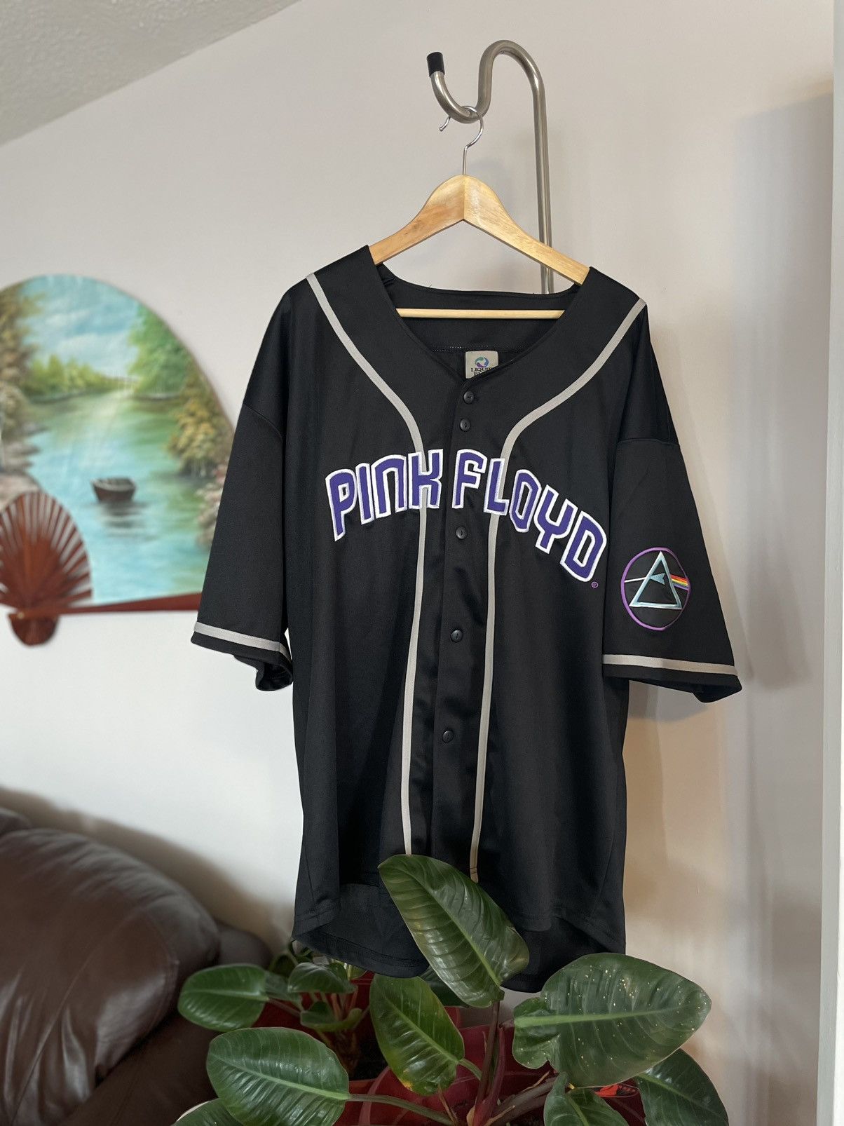 Band Tees × Liquid Blue 2000s Pink Floyd Liquid Blue Baseball Jersey Size US XL / EU 56 / 4 - 1 Thumbnail