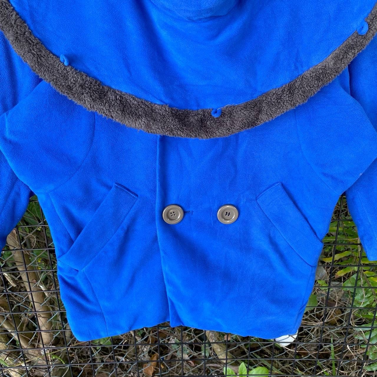 Issey Miyake × Japanese Brand × mercibeaucoup Issey Miyake Brand Hoodie Double Breast Jacket Size US M / EU 48-50 / 2 - 3 Thumbnail