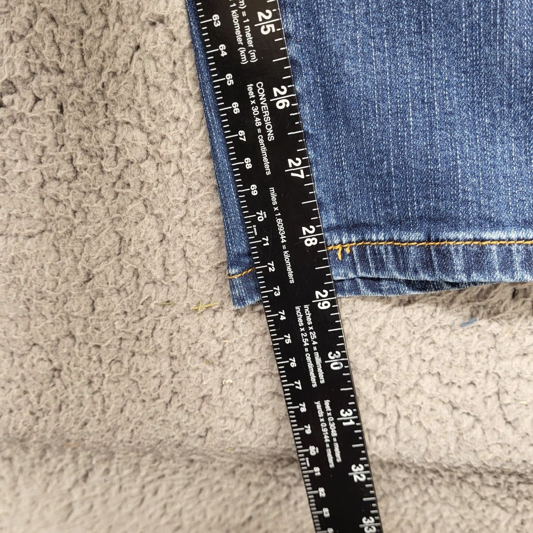 Torrid Torrid Jeans Women Size 14R Boyfriend Straight Vintage Stretch Blue Jeans 36x29 Denim Regular Womens 90s Bohemian City Belt Loops Zipper Button Size 36" / US 14 / IT 50 - 5 Thumbnail