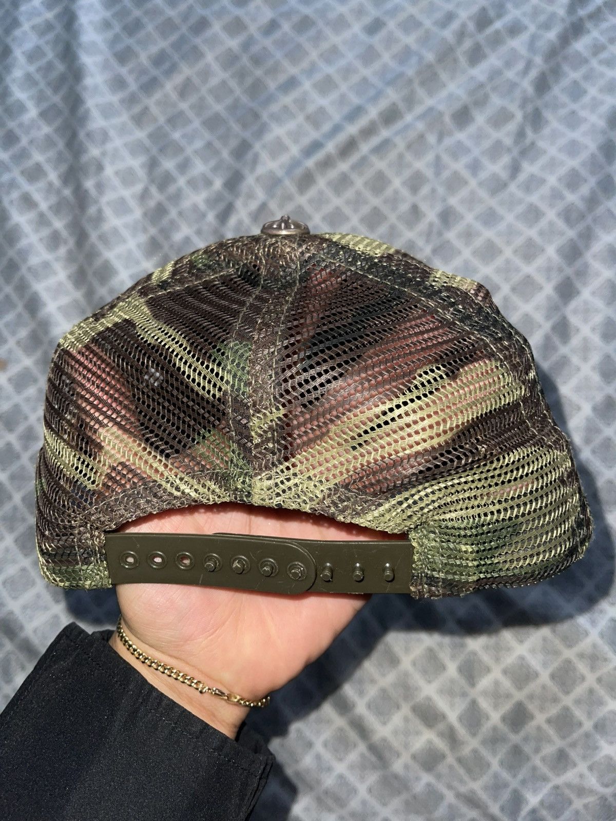 Chrome Hearts Chrome Hearts Camo Hat Size ONE SIZE - 3 Thumbnail