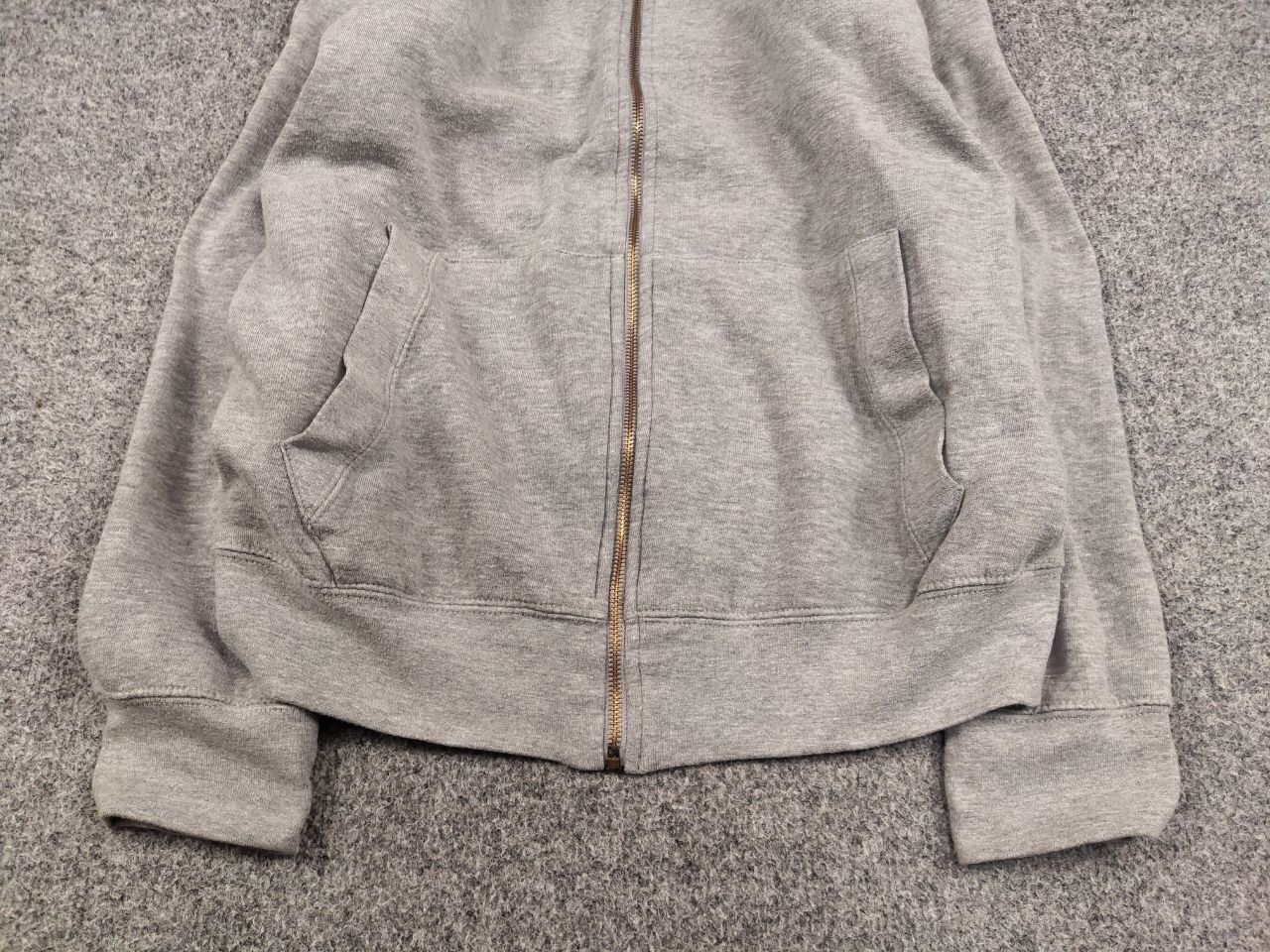 Polo Ralph Lauren Vintage 90's Polo Ralph Lauren Blank Zip Hoodie Usa style Size US XL / EU 56 / 4 - 9 Thumbnail