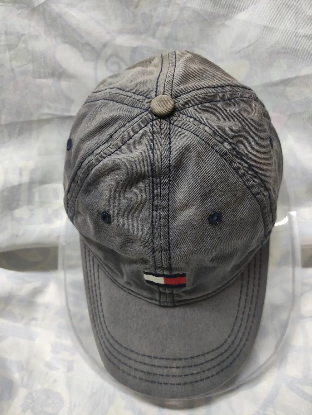 Tommy Hilfiger × Vintage TOMMY HILFIGER VINTAGE CAP DISTRESSED SUNFADED Size ONE SIZE - 6 Thumbnail