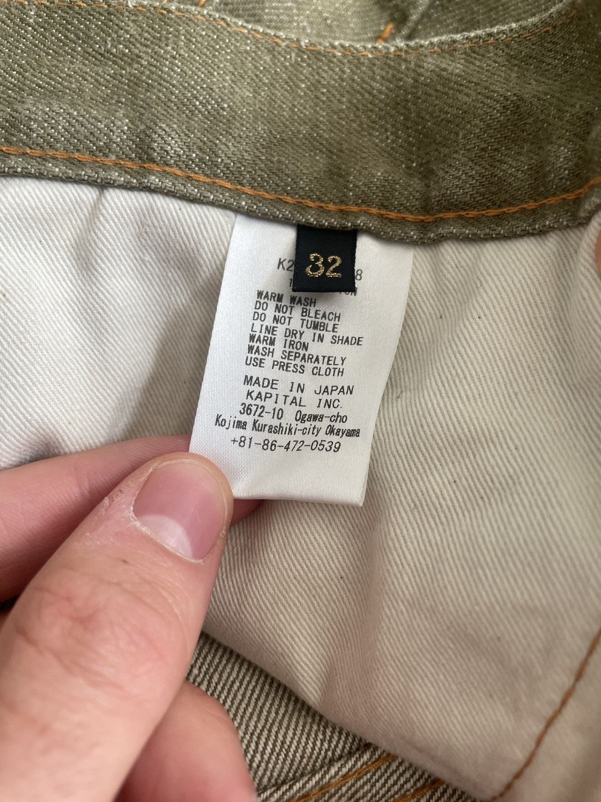 Kapital Kapital Okabellbo Flared Denim Size US 32 / EU 48 - 11 Thumbnail