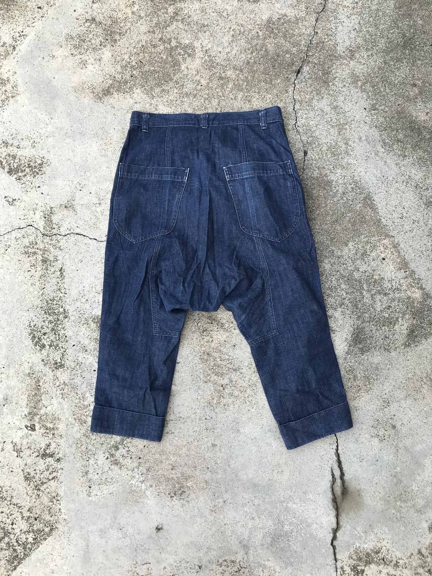 Issey Miyake Issey Miyake Double Pleated Denim Size US 31 - 2 Thumbnail
