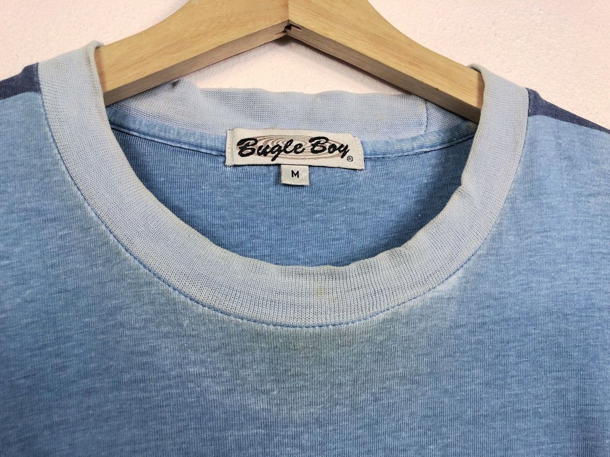 Bugle Boy × Vintage Rare Vintage Bugle Boy Stripes Tee Size US M / EU 48-50 / 2 - 11 Thumbnail