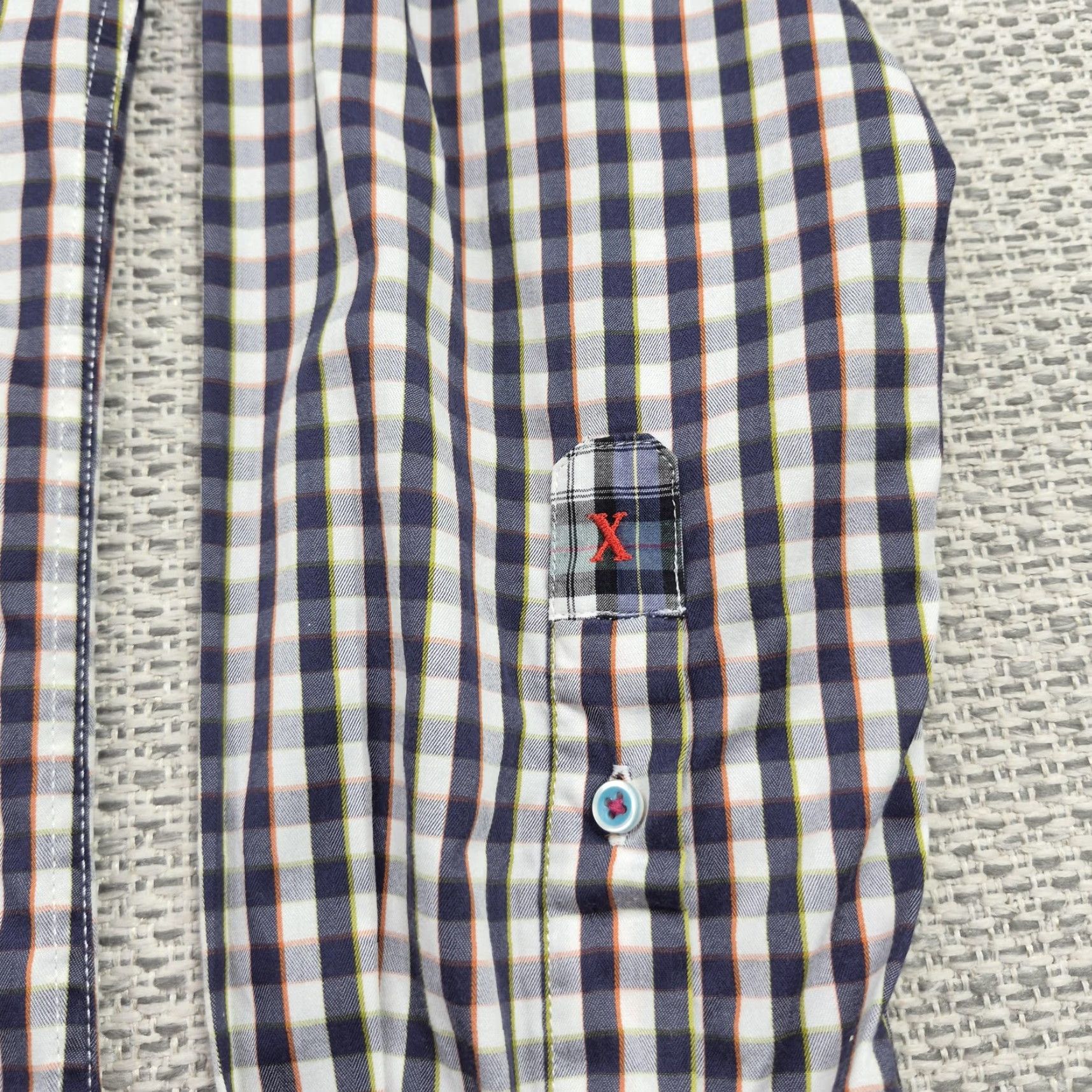 Robert Graham Robert Graham X Collection Shirt Mens Small Button-Up Slim Fit Long Sleeve Check Multicolor Casual Size US S / EU 44-46 / 1 - 4 Thumbnail