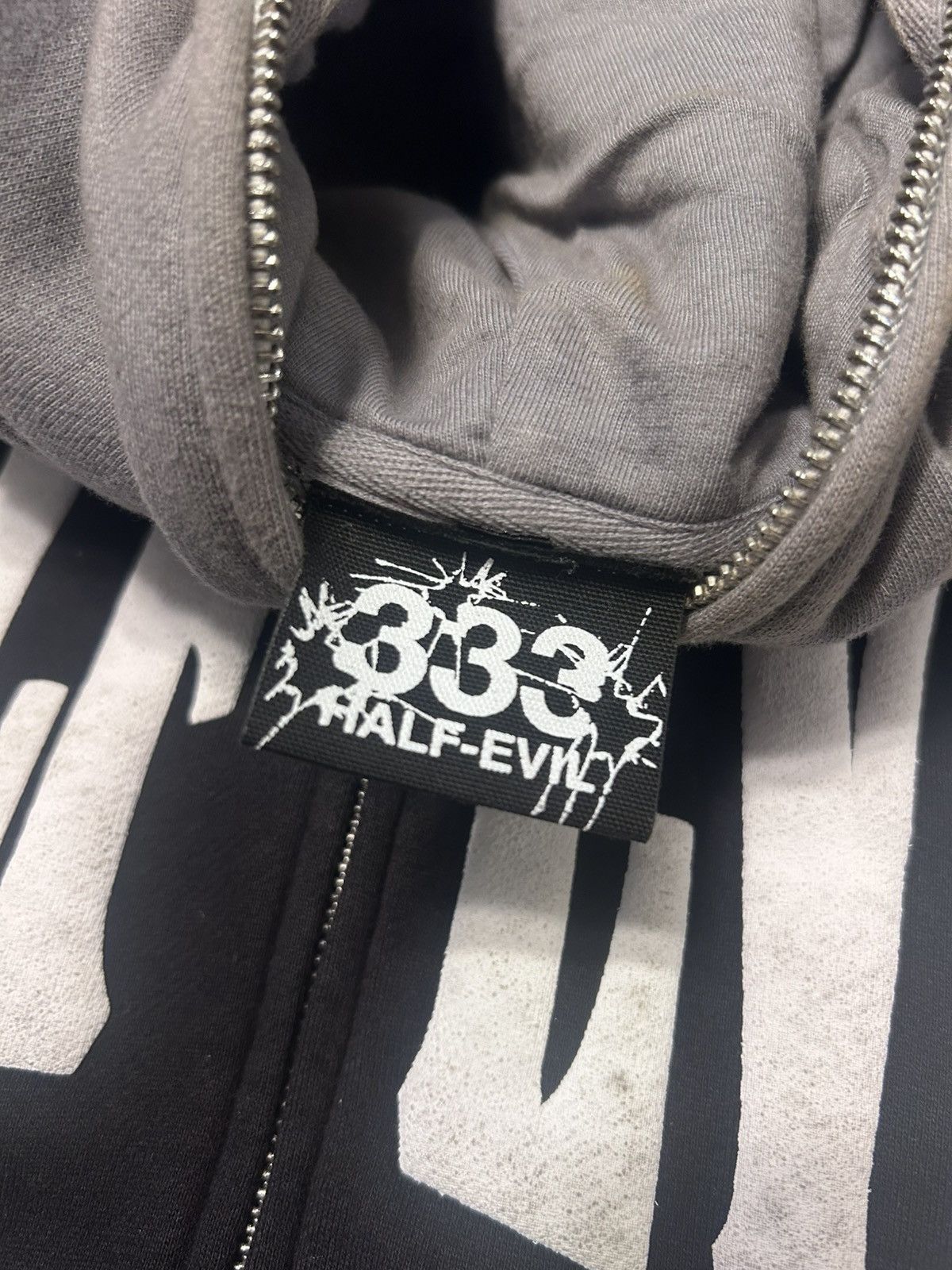 Half Evil Half Evil Gray Tie Dyed Full Zip Size US XL / EU 56 / 4 - 2 Thumbnail
