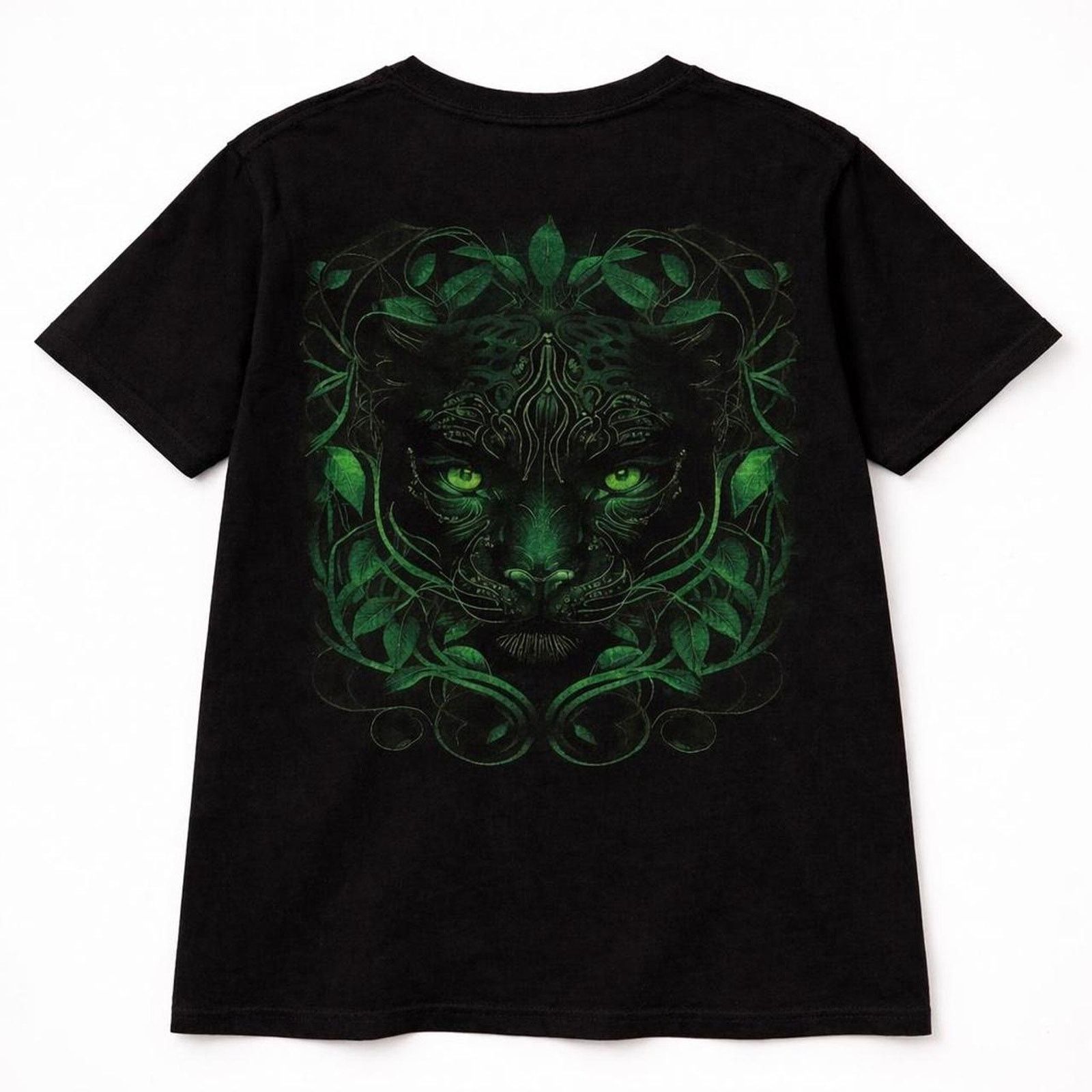 Other Y2K Double-Sided Magical Jaguar Panther Green Gold Grunge Size US M / EU 48-50 / 2 - 2 Thumbnail