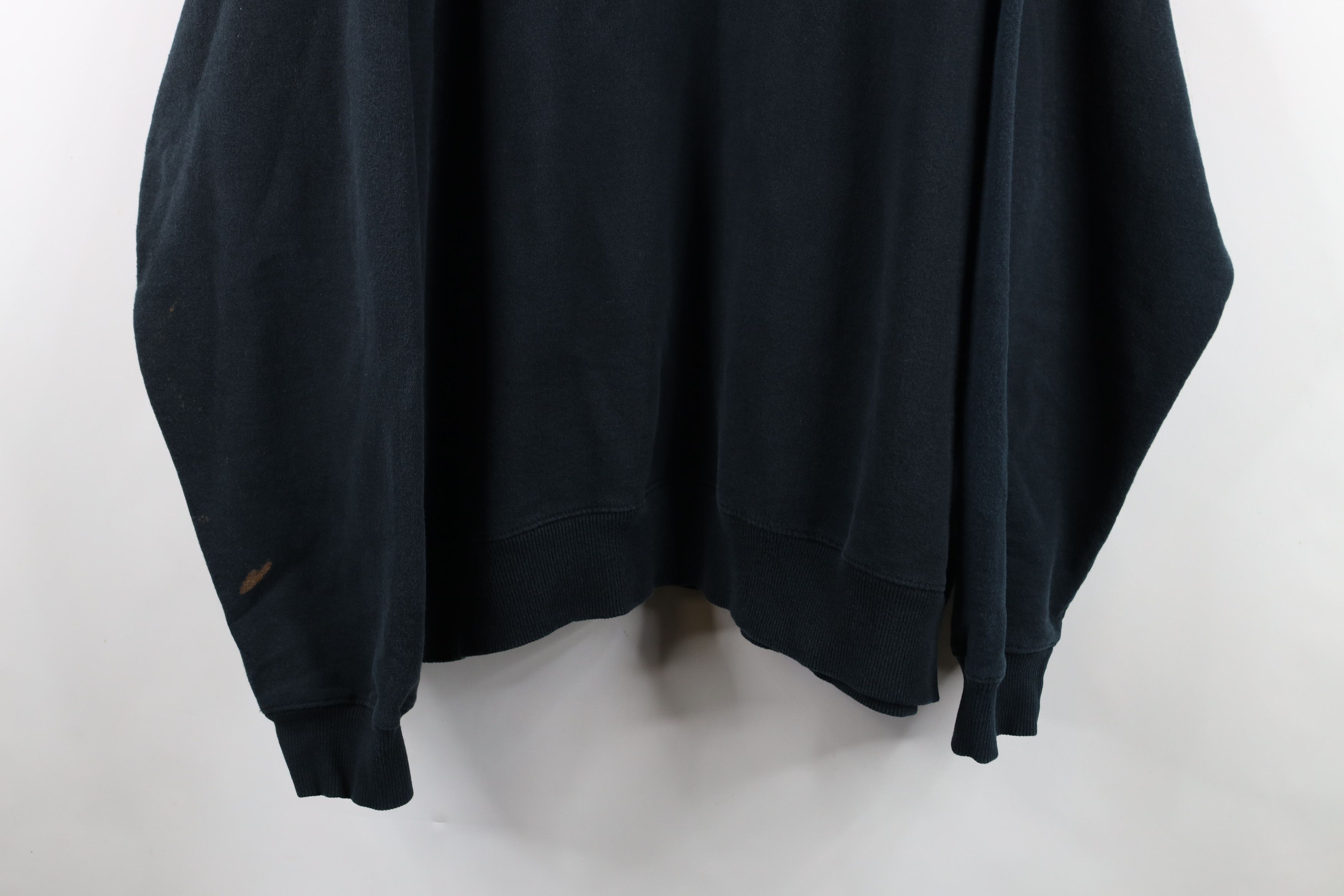 Champion Vintage Champion Faded Monochrome Crewneck Sweatshirt Black Size US XXL / EU 58 / 5 - 3 Thumbnail