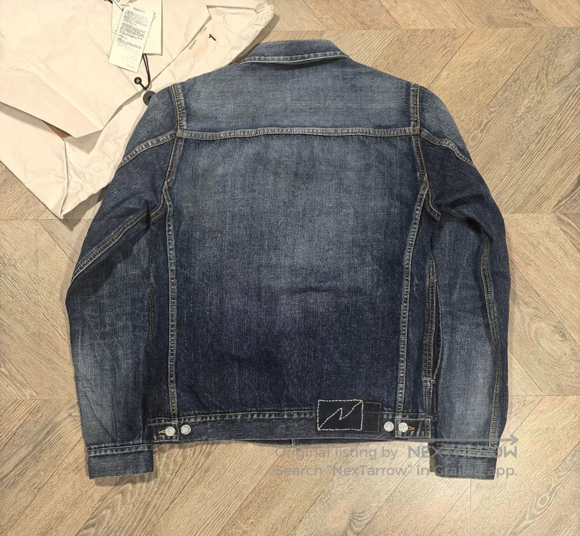Visvim unique vintage blue denim jacket. Size US M / EU 48-50 / 2 - 3 Thumbnail