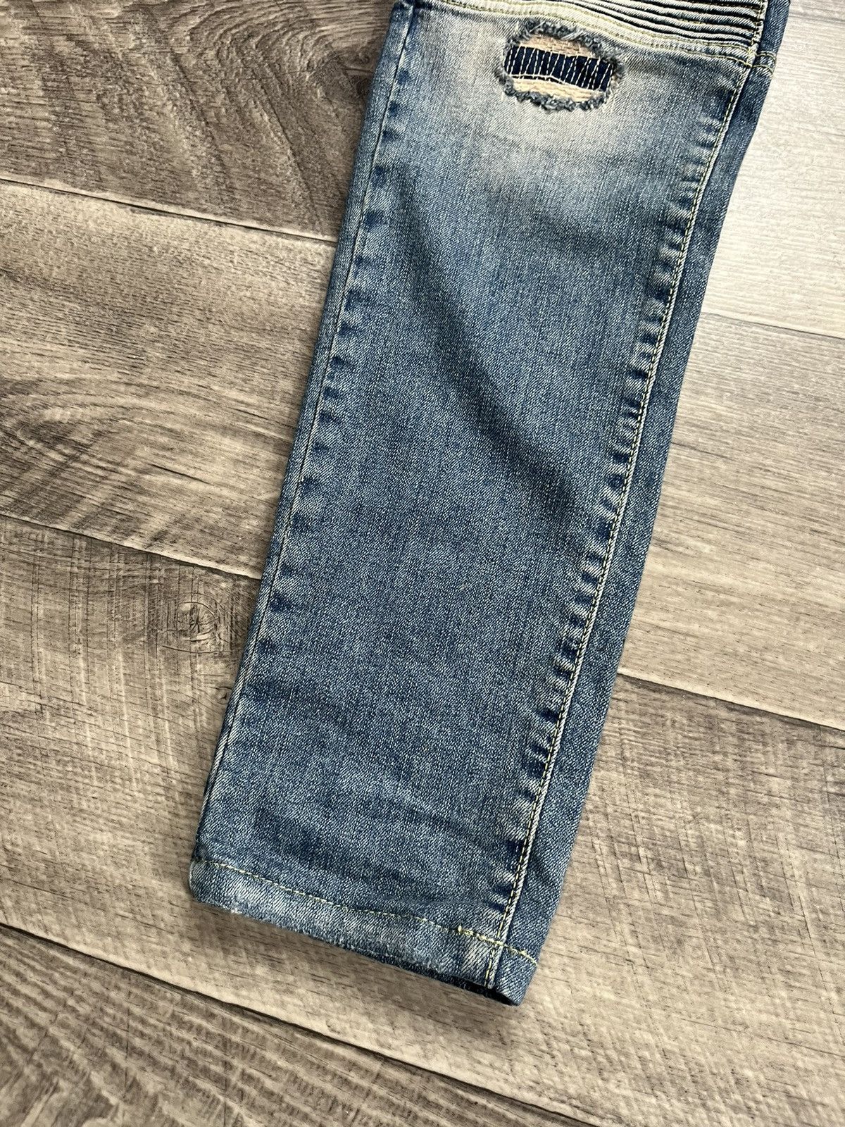 Represent Clo. Represent Biker Denim Sand Blue Pants Jeans Size US 32 / EU 48 - 3 Thumbnail