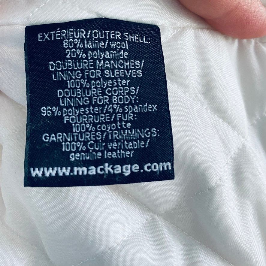 Mackage Mackage winter white wool long jacket Size M / US 6-8 / IT 42-44 - 5 Thumbnail