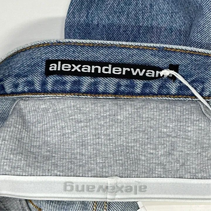 Alexander Wang Alexander Wang FW23 Blue Wide-Leg Denim Pants - Size 25" / US 0 / IT 36 - 3 Thumbnail
