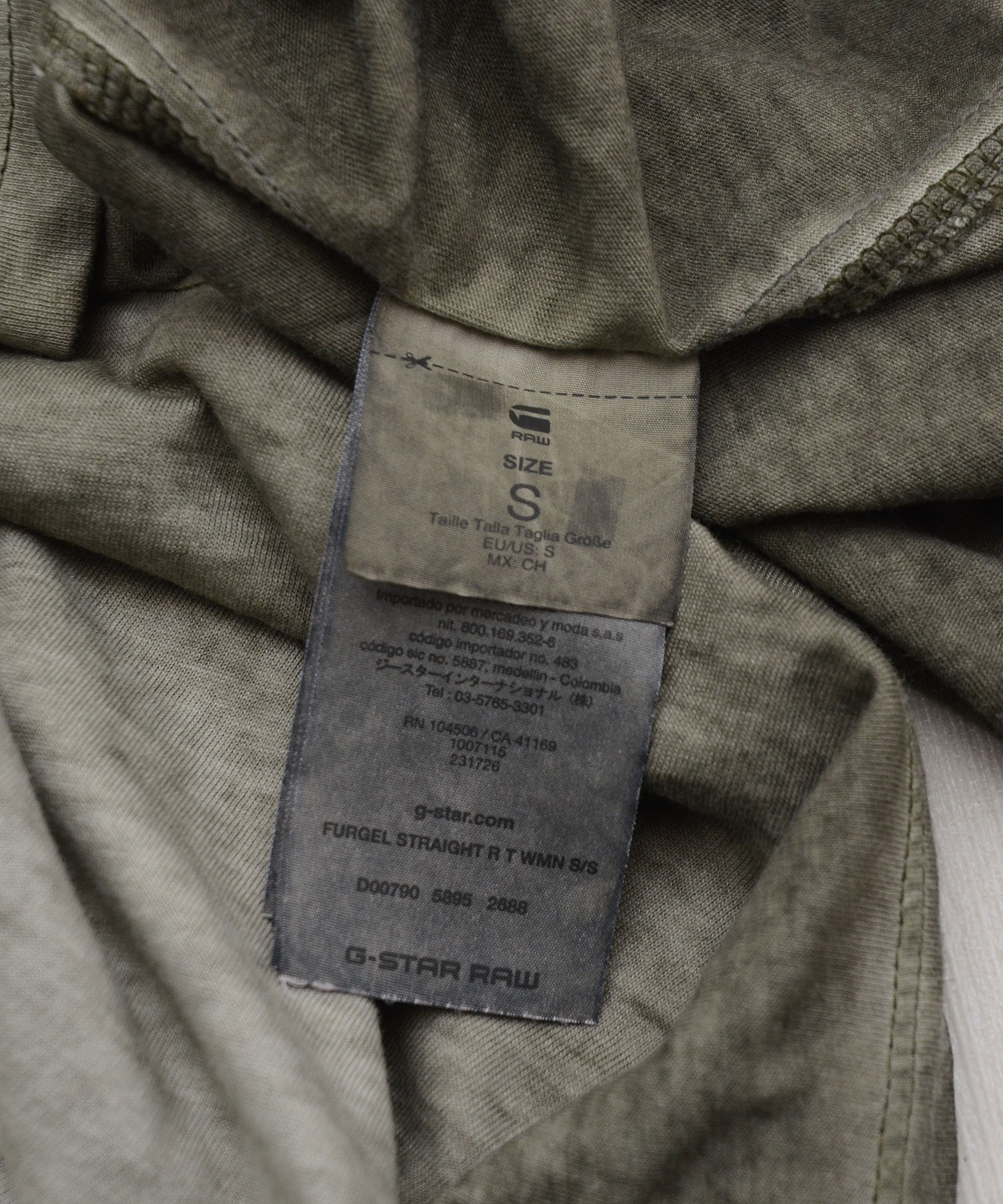 G-Star × Vintage G-STAR RAW FURGEL Graphic Organic T-shirt Big Print Y2k Size S / US 4 / IT 40 - 11 Thumbnail