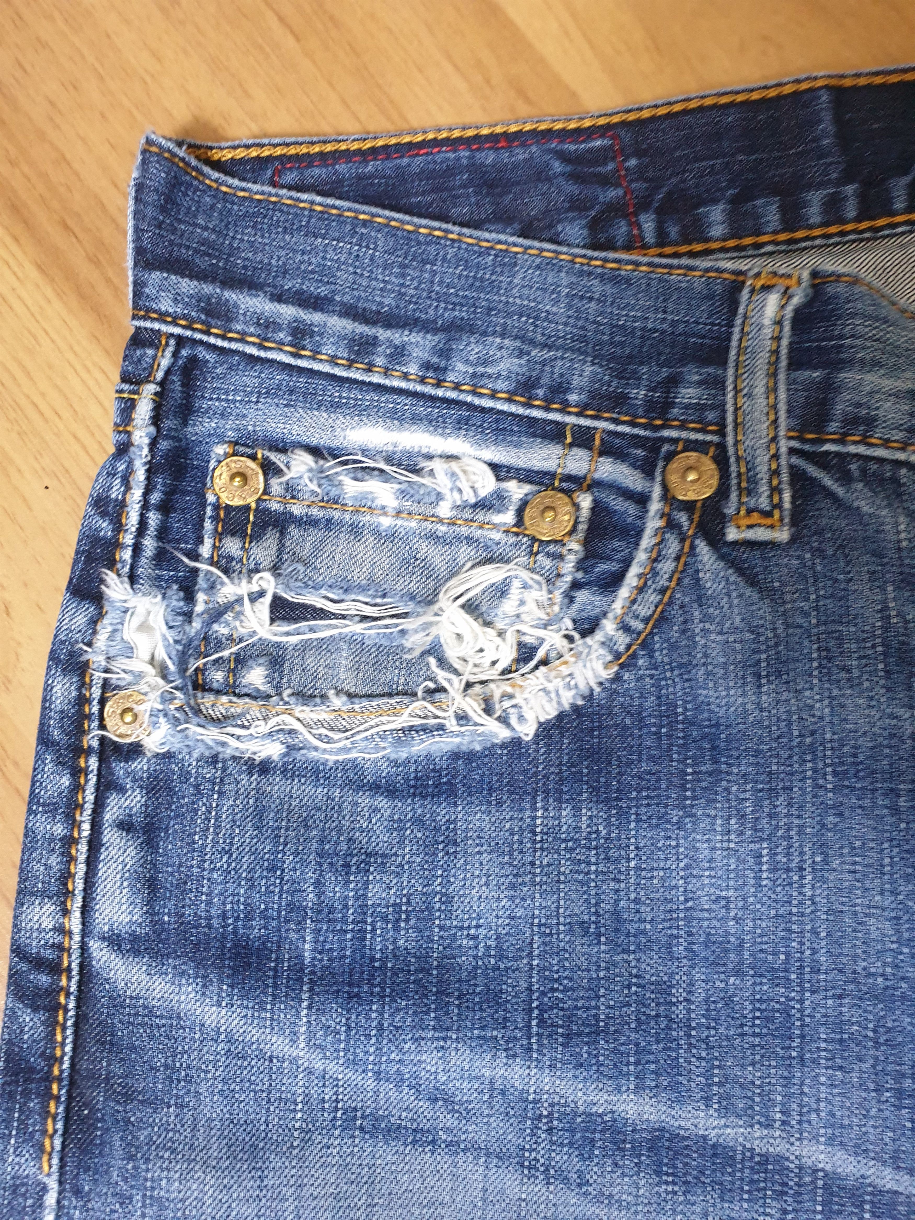 Levi's Levi's 503 vintage style blue distressed denim jeans Size US 31 - 4 Thumbnail