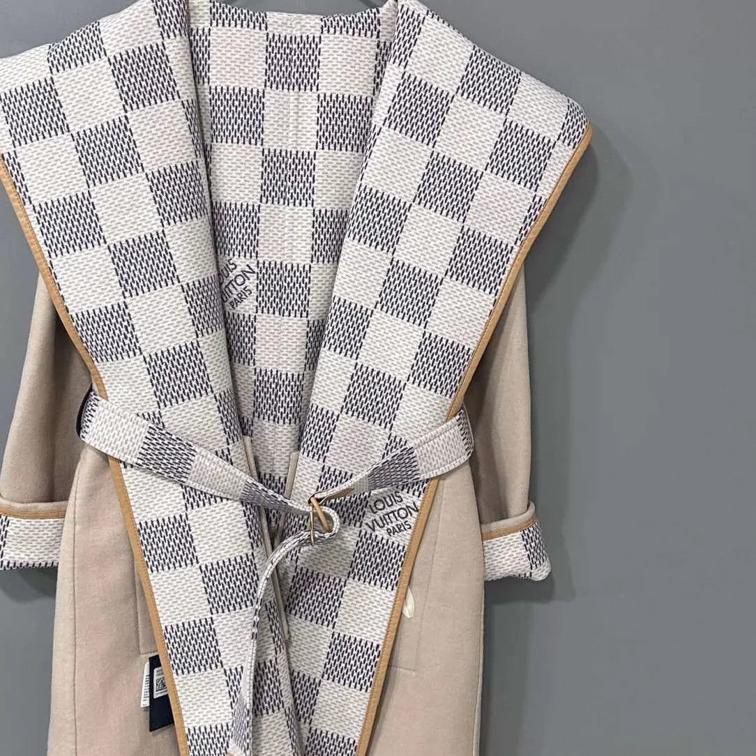 Louis Vuitton LV Damier Ebene reversible overcoat size 36 new Size XS / US 0-2 / IT 36-38 - 1 Thumbnail