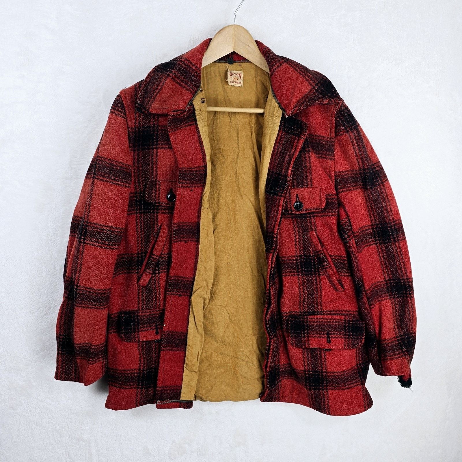 Other Vintage King-o-Wear Hunting Jacket Wool Mackinaw Medium Size US M / EU 48-50 / 2 - 6 Thumbnail