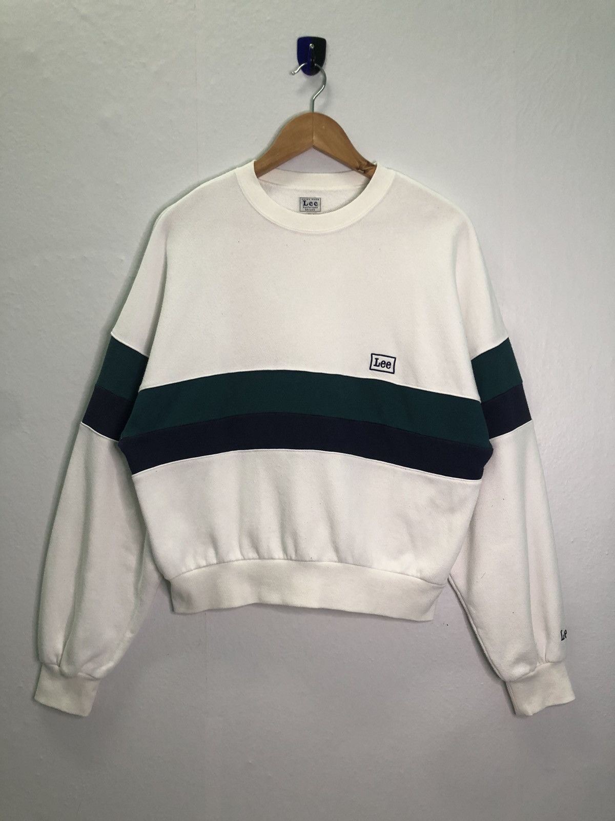 Lee × Vintage Vintage Lee Baggy Style Sweatshirt Size US S / EU 44-46 / 1 - 1 Thumbnail