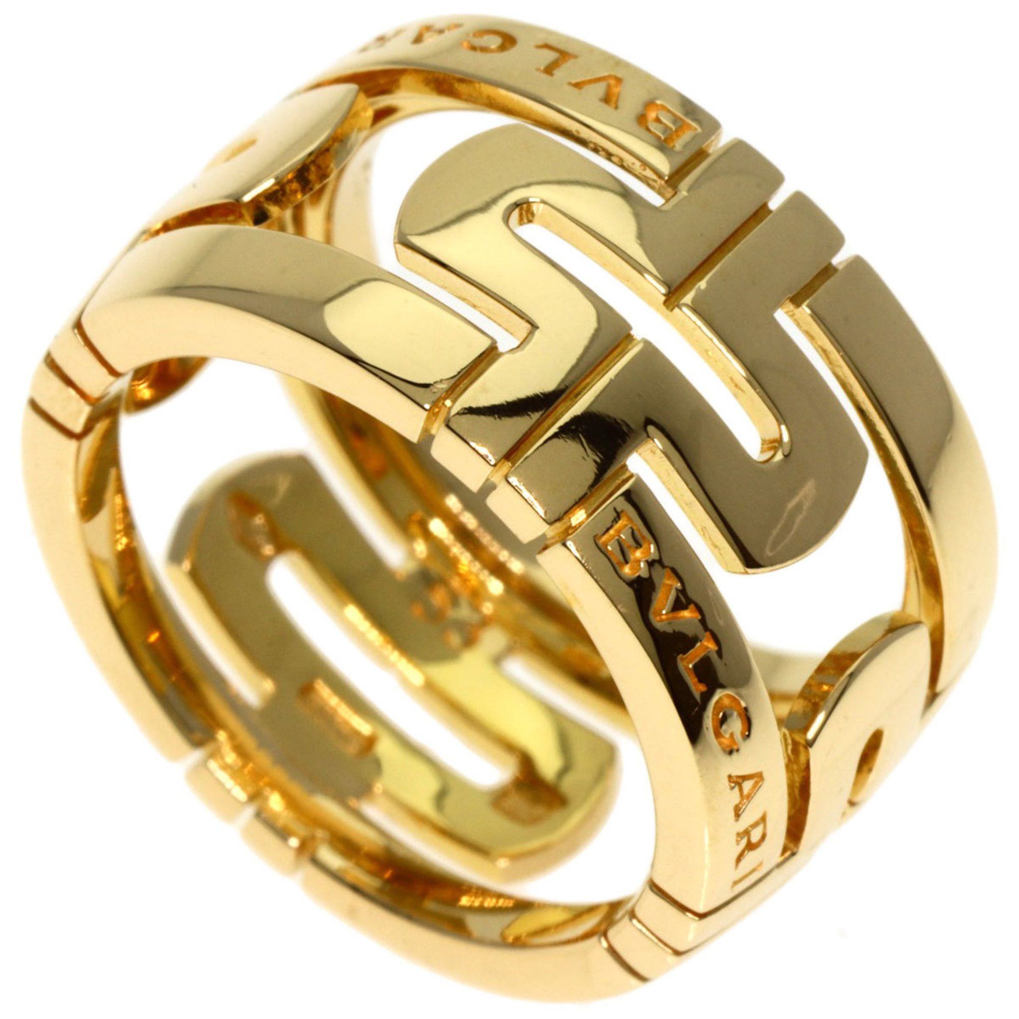 image of Bvlgari Bulgari Parentesi Ring in Gold, Women's
