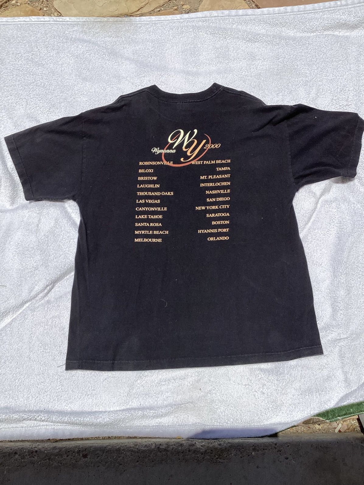 Vintage Vintage Wynonna 2000 band/country music tour T-shirt Size US XL / EU 56 / 4 - 3 Thumbnail