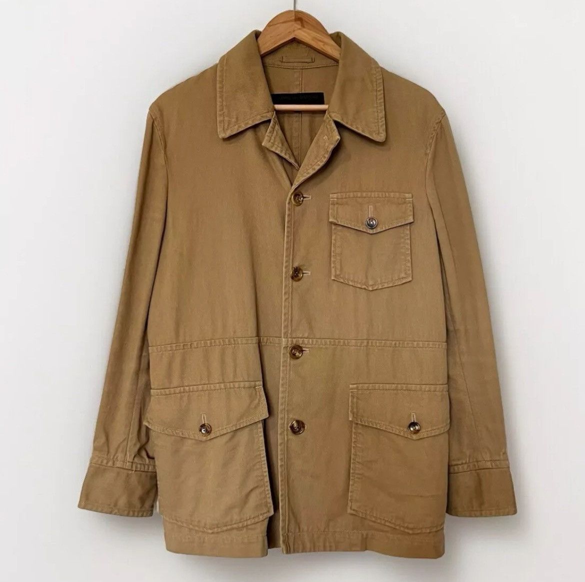 Comme des Garcons × Comme des Garcons Homme COMME DES GARCONS HOMME Twill Jacket S AD2002 Gold Stitch Size US S / EU 44-46 / 1 - 1 Thumbnail