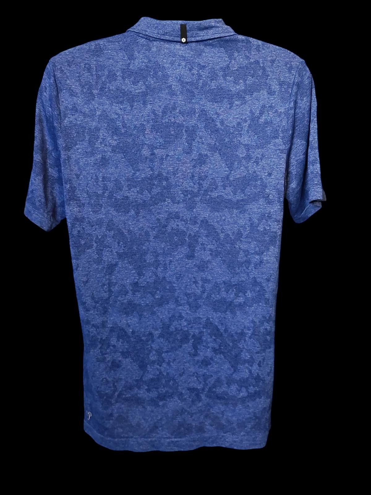 Puma Puma Men's Blue Short Sleeve Polo Shirt Size US L / EU 52-54 / 3 - 6 Thumbnail