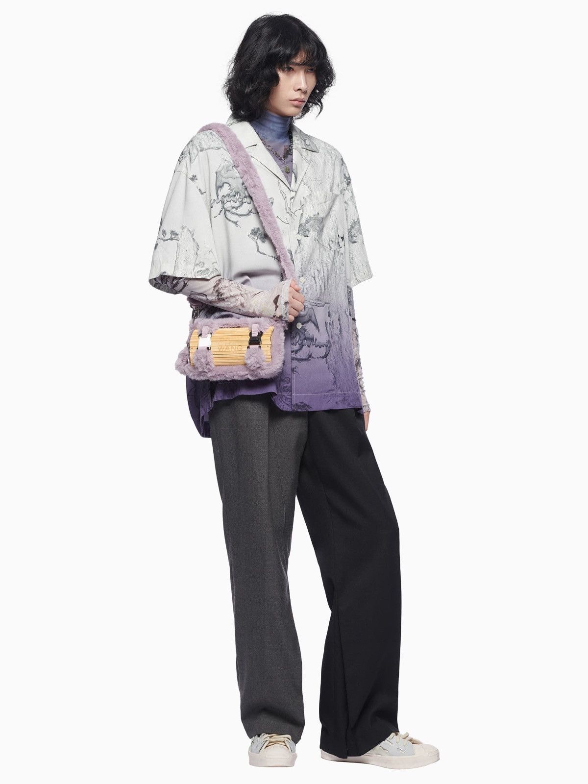 Feng Chen Wang Fluffy Bamboo Bag Size ONE SIZE - 4 Thumbnail