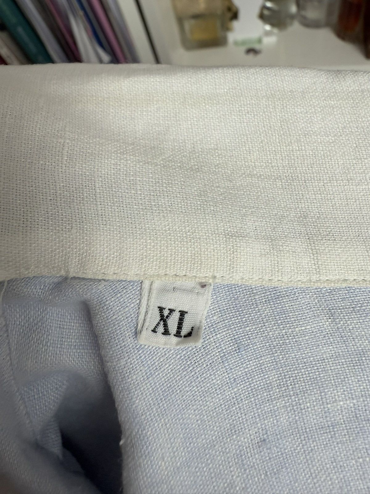 Designer × Loro Piana Loro Piana basic slim fit linen shirt XL designer old money Size US XL / EU 56 / 4 - 11 Thumbnail
