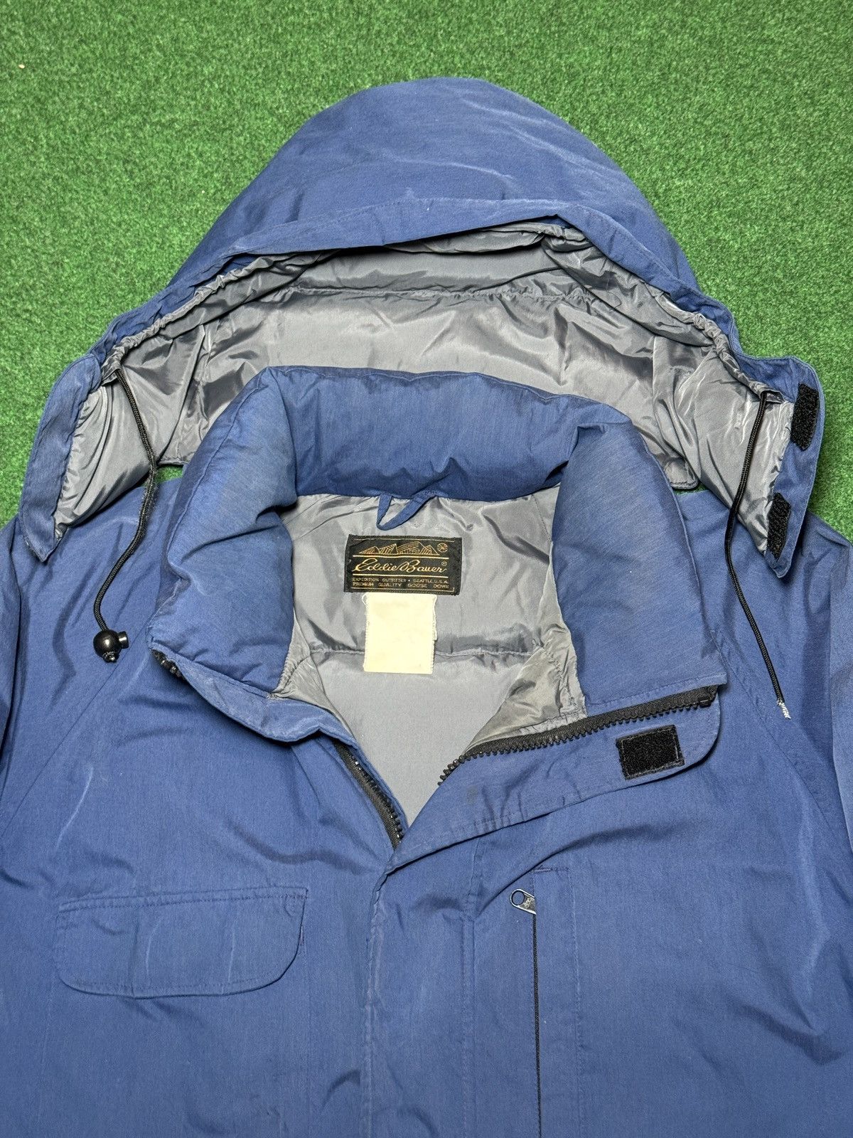 Eddie Bauer Vintage Eddie Baur Down 90s Gore Tex XL Puffer Parka Jacket Size US XL / EU 56 / 4 - 2 Thumbnail