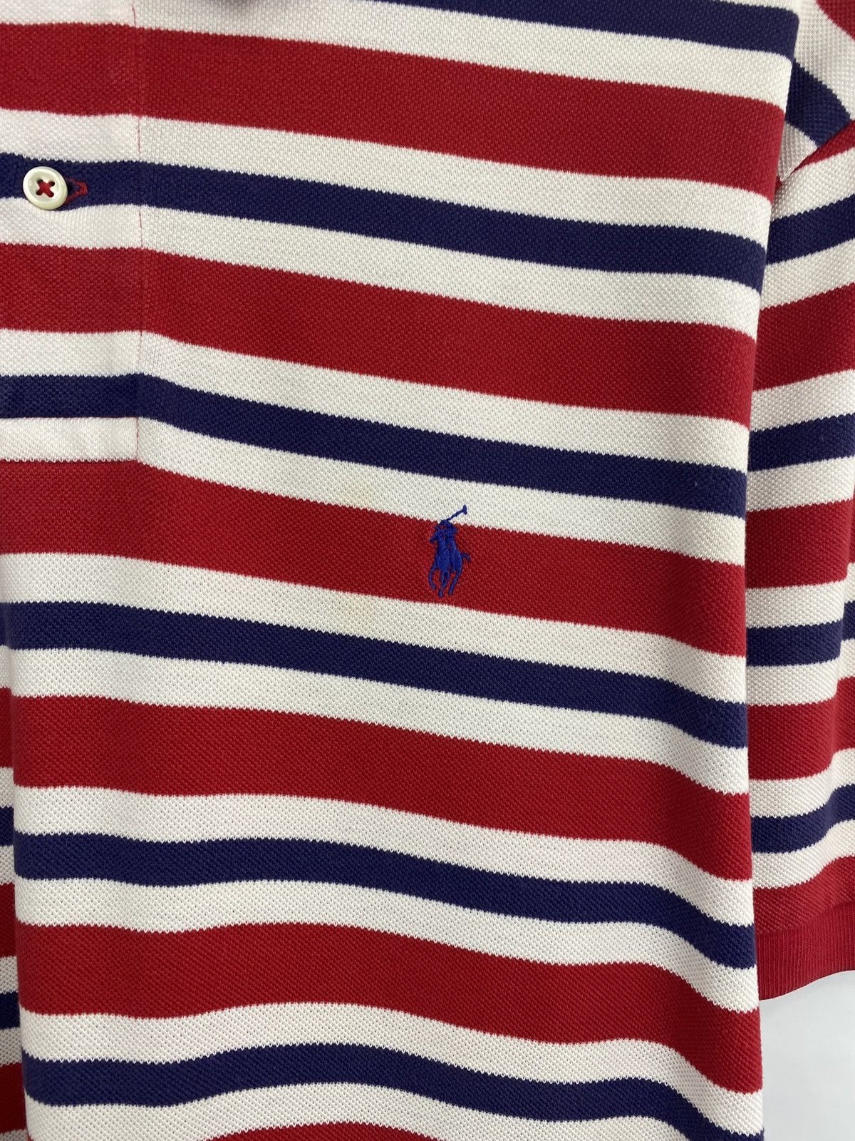 Polo Ralph Lauren 🇺🇸 Vintage 90s Polo Ralph Lauren Polo T-Shirt Rare Chief Keef Size US L / EU 52-54 / 3 - 4 Thumbnail