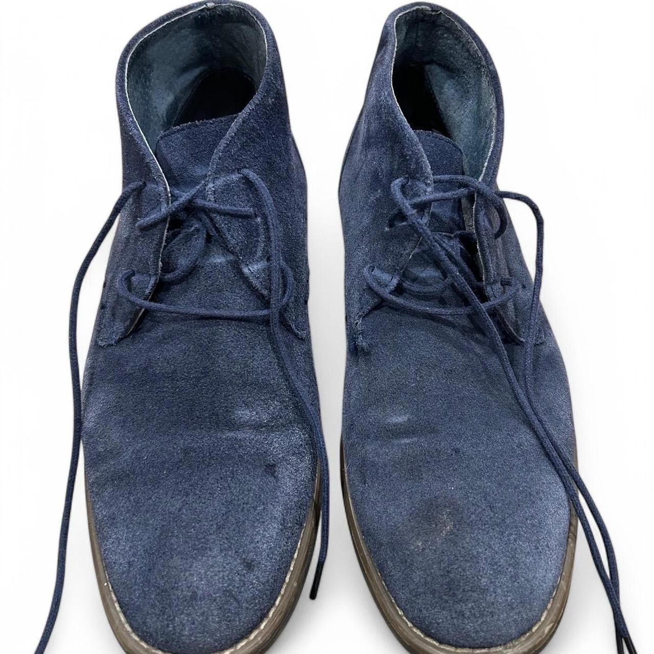 Zara Zara Men's Blue and Navy Boot Size US 8 / EU 41 - 1 Thumbnail
