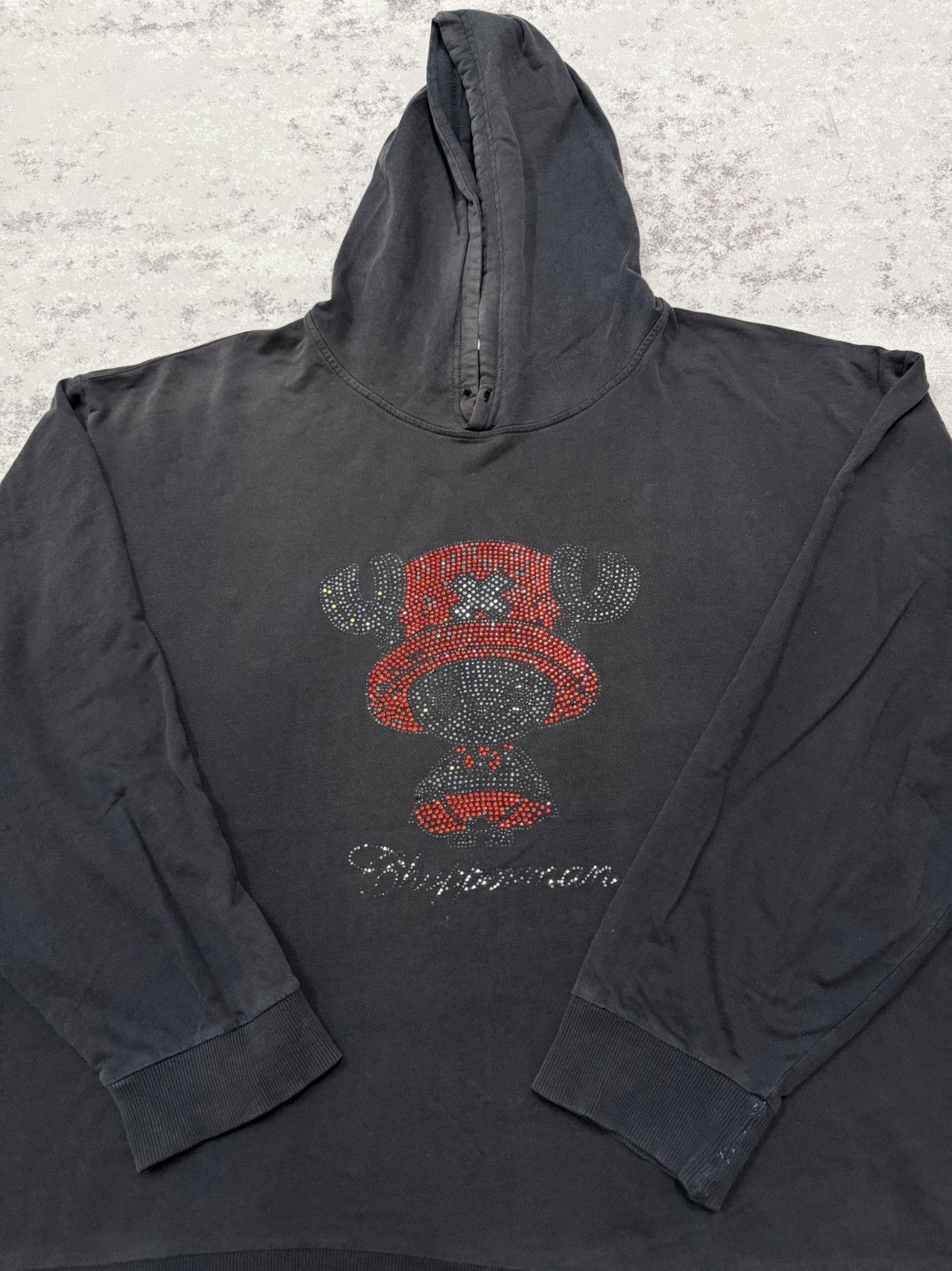 One Piece Sun Faded🔥ONE PIECE TONY TONY COPPER SWEATSHIRT HOODIE Size US XXL / EU 58 / 5 - 6 Thumbnail