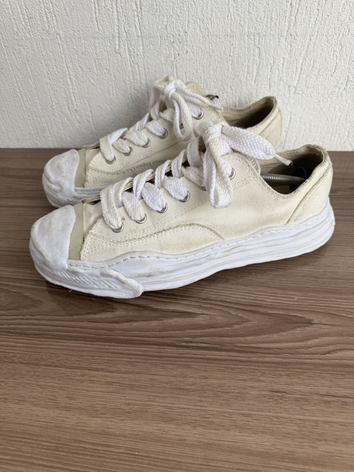 Maison MIHARA YASUHIRO Mmy hank og sole sneakers Size US 12 / EU 45 - 1 Thumbnail