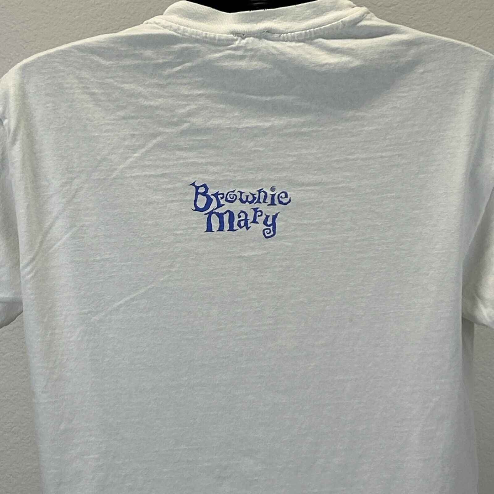 Vintage Vintage 90s Brownie Mary Band T Shirt White Pittsburgh Large Size US L / EU 52-54 / 3 - 8 Thumbnail