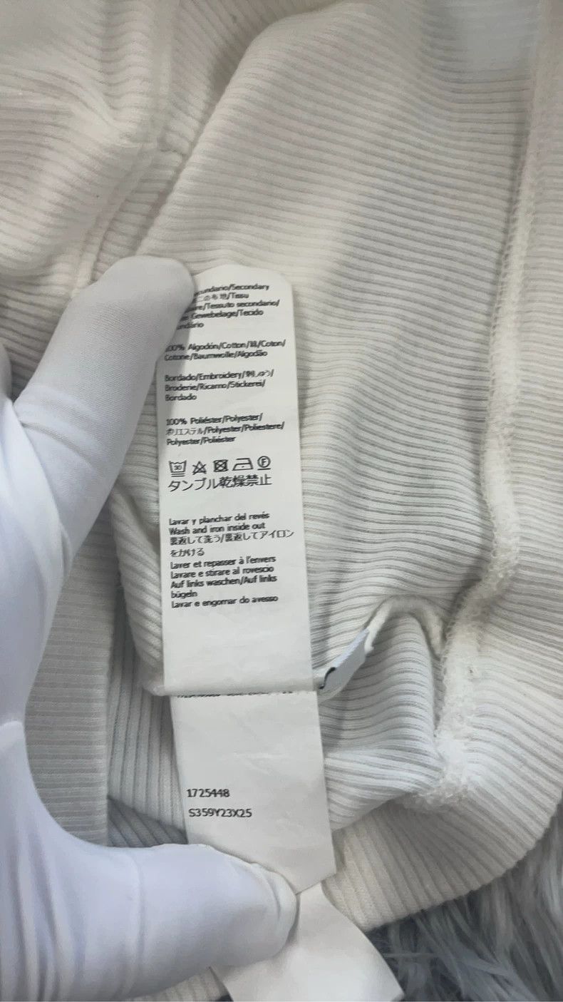 LOEWE White embroidered logo vest