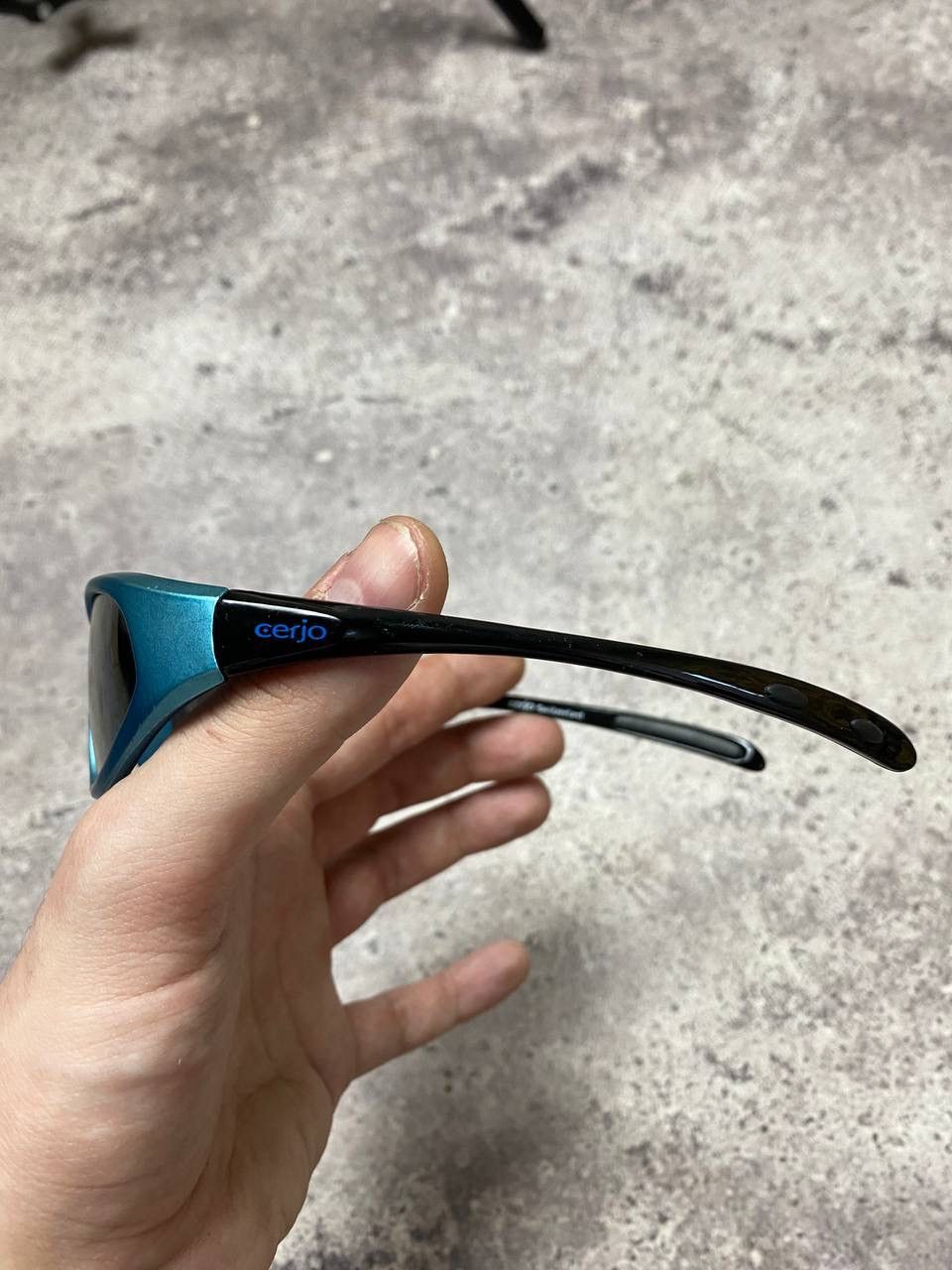 Japanese Brand × Vintage Cerjo Sunglasses Glasses USA Style Moto Size ONE SIZE - 3 Thumbnail
