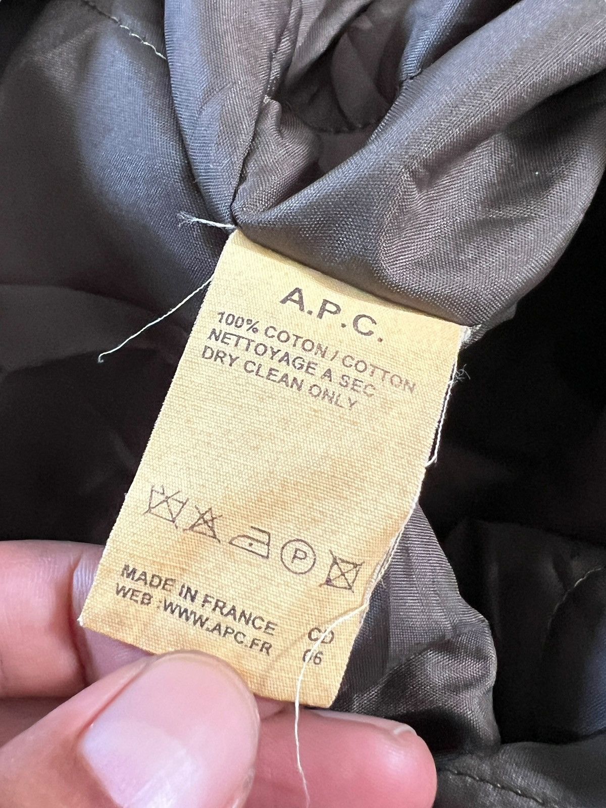 A.P.C. Vintage A.P.C Herringbone Twill Military Parka Jacket Size US M / EU 48-50 / 2 - 13 Thumbnail