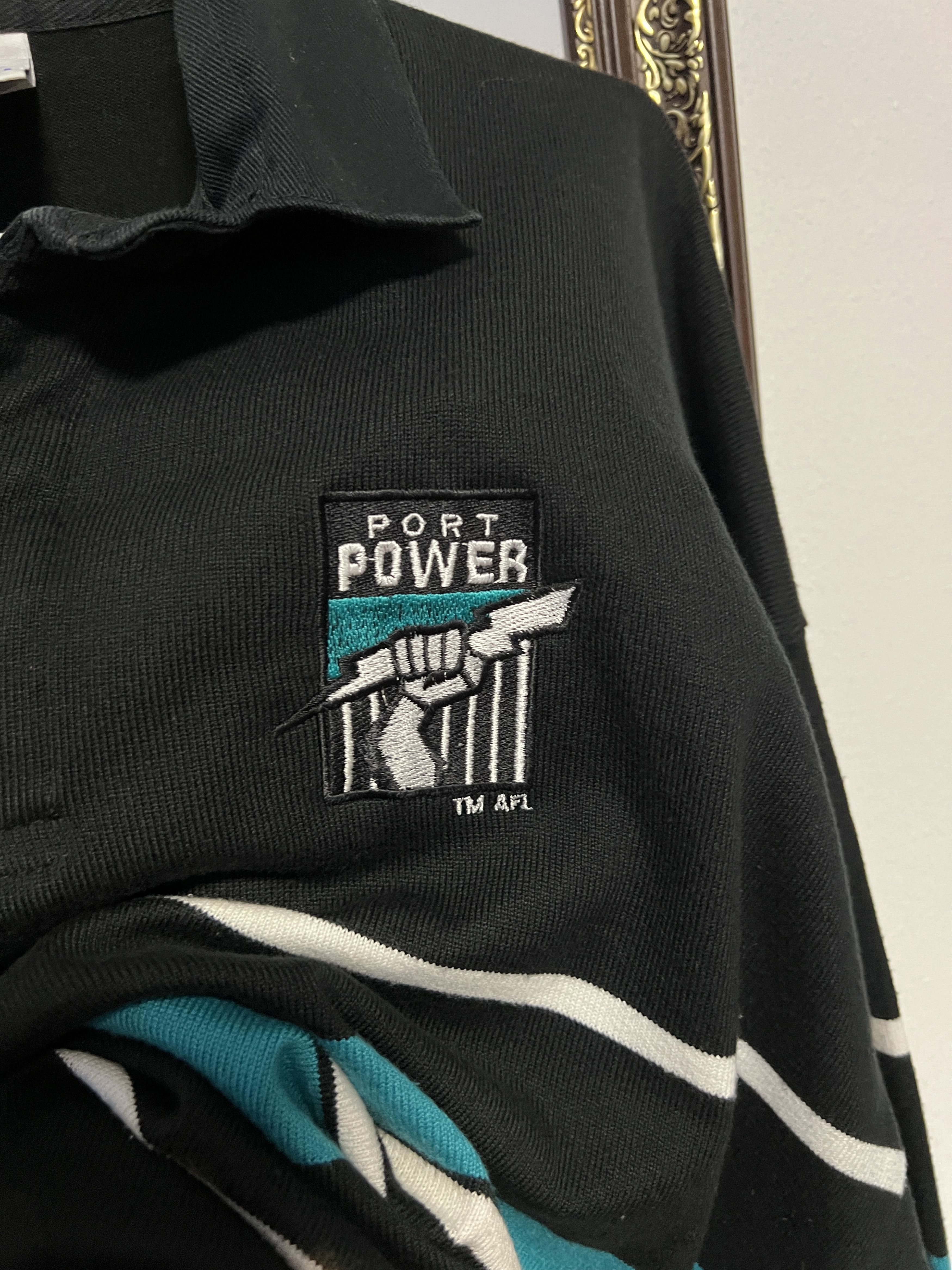 Vintage Vintage AFL Port Adelaide Sekem Football Jersey Size US XL / EU 56 / 4 - 3 Thumbnail