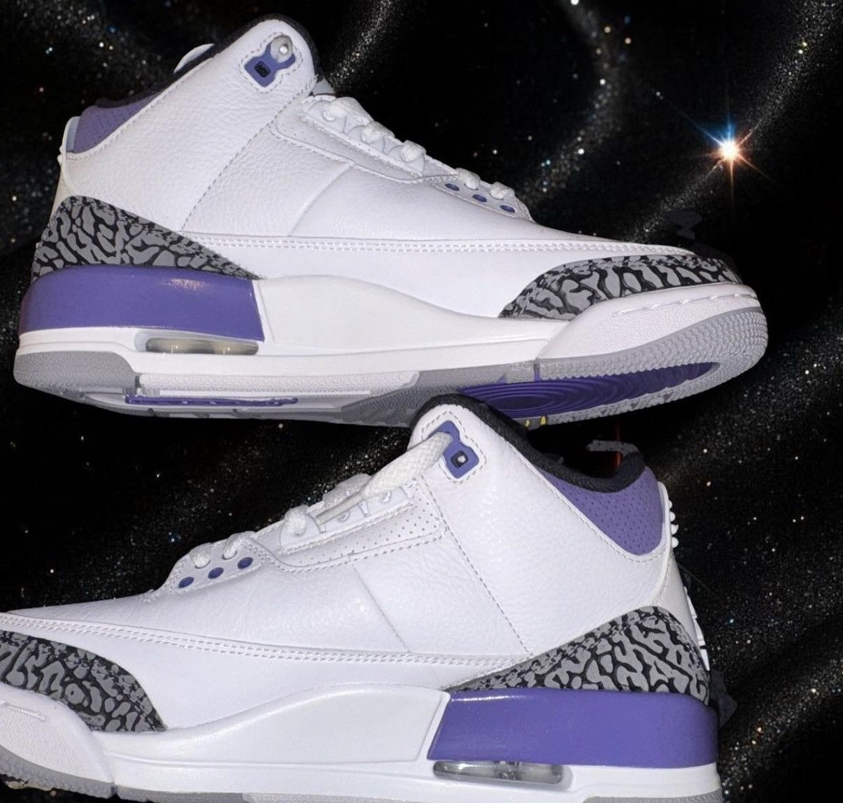 Jordan Brand Air Jordan 3 ‘Dark Iris’ Size US 7.5 / EU 40-41 - 4 Thumbnail