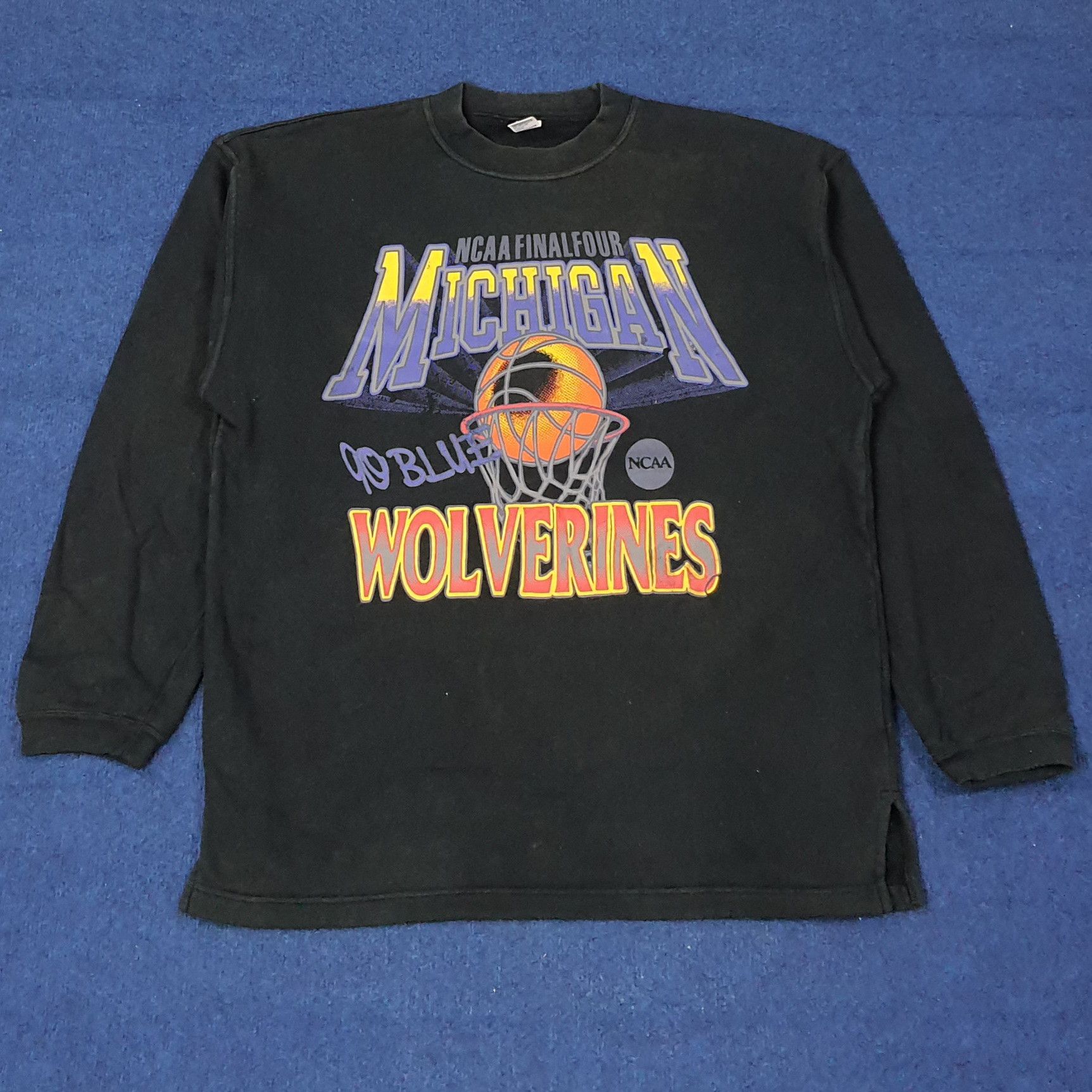 NCAA Vintage NCAA Michigan Wolverines Sweatshirt C261N21 Size US L / EU 52-54 / 3 - 1 Thumbnail