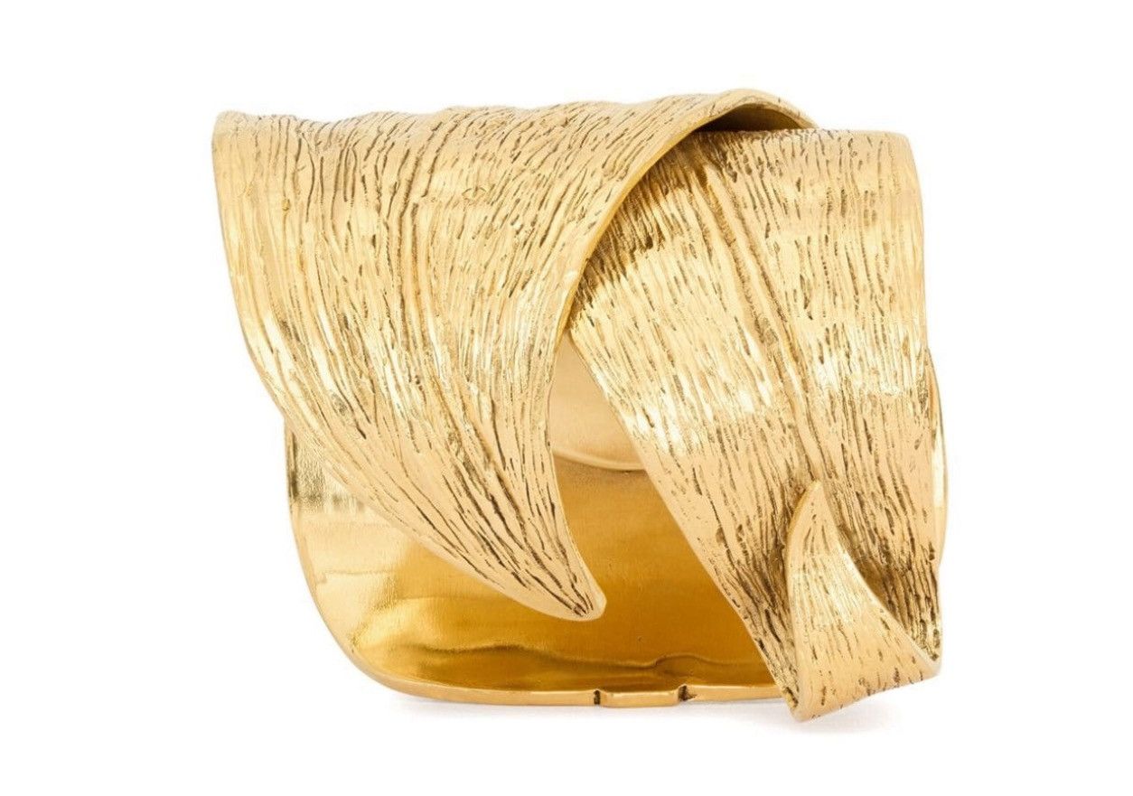 Saint Laurent Paris SAINT LAURENT Leaf polished-finish bracelet Size ONE SIZE - 4 Thumbnail