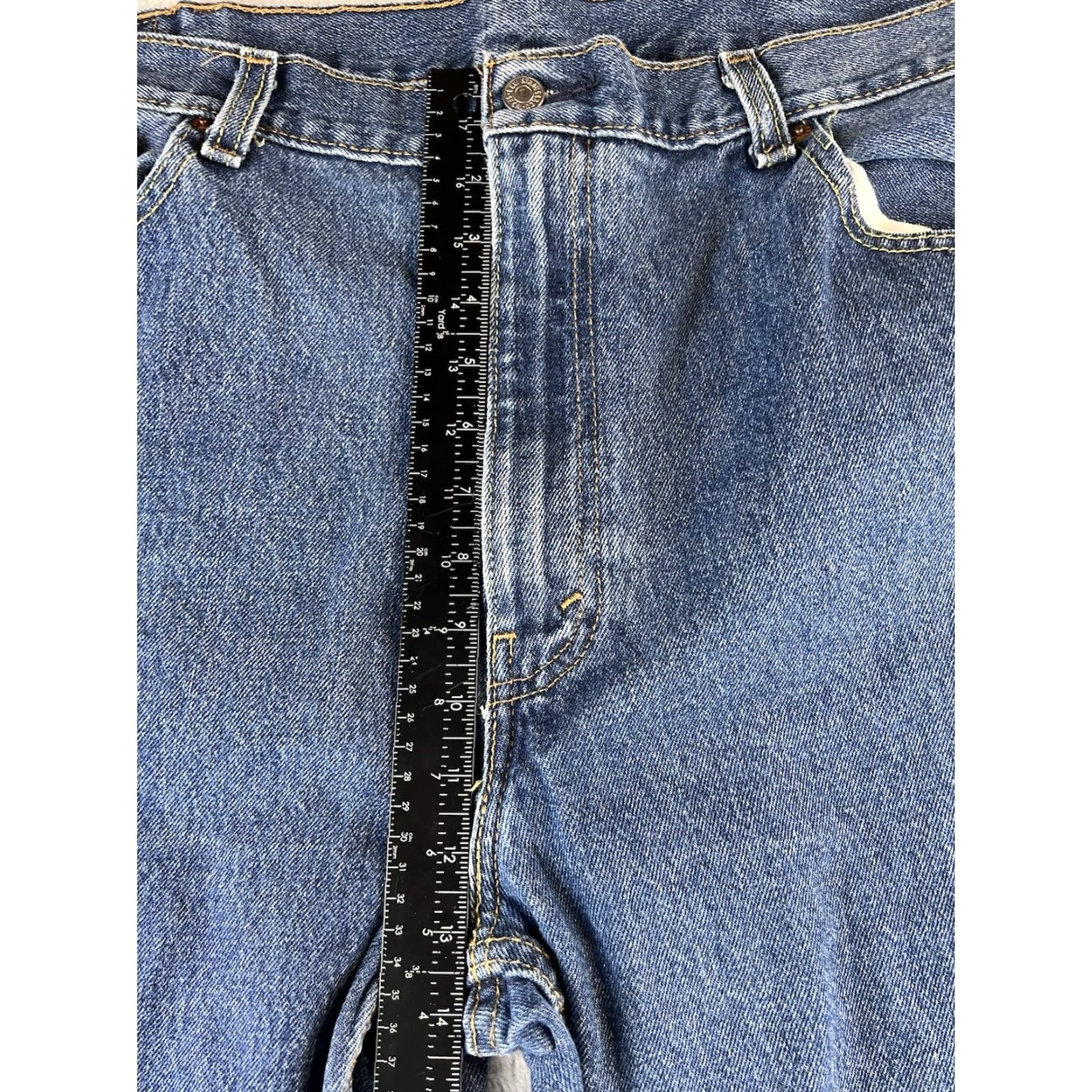 Levi's Levi's Jeans Mens 550 Straight High Rise 42x29 Blue Denim 5-Pocket Relaxed Regular Size Type Jeans Pants Size US 42 / EU 58 - 6 Thumbnail