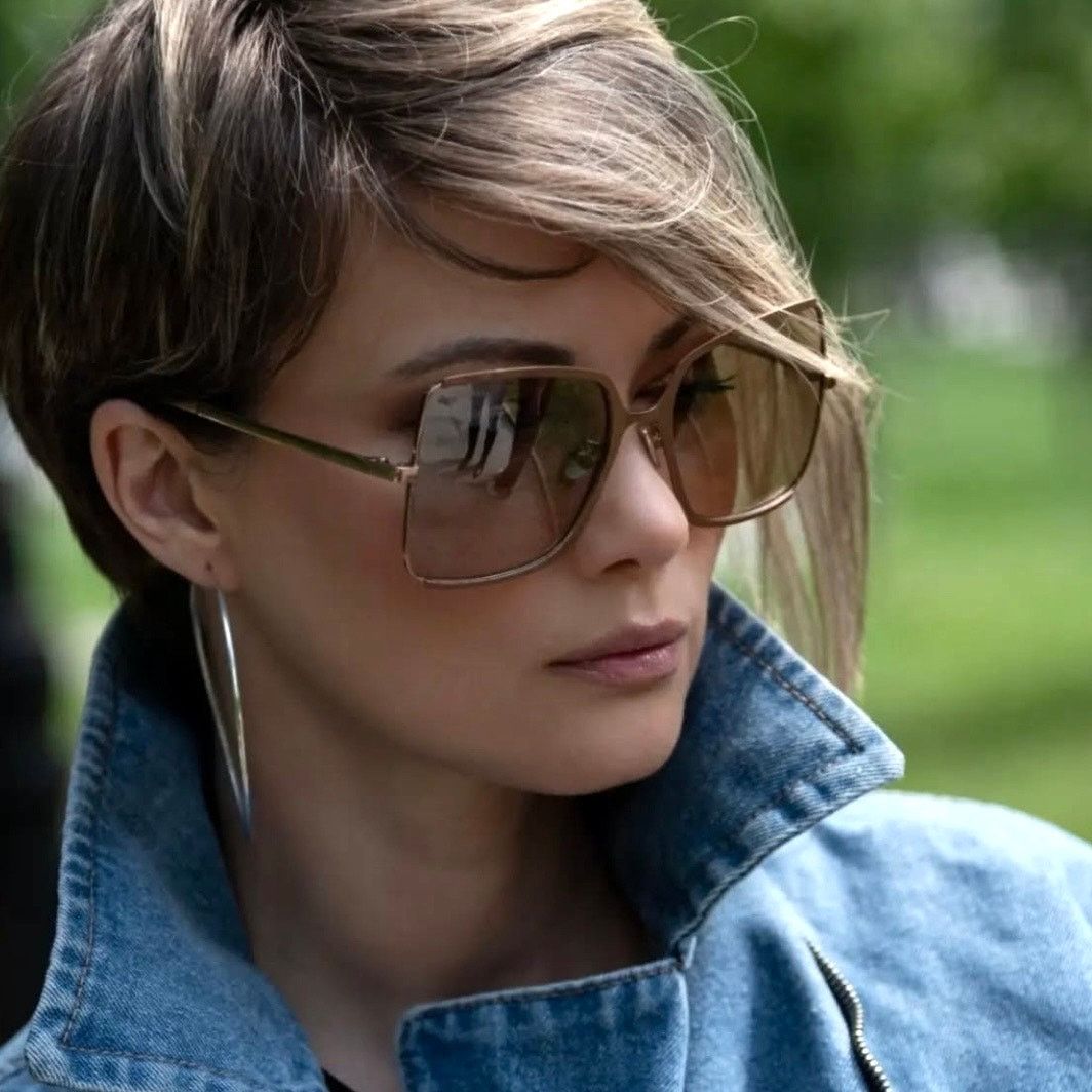 Max Mara New, MAXMARA Sunglasses Weho MM0070-H 34K Authentic Size ONE SIZE - 13 Thumbnail