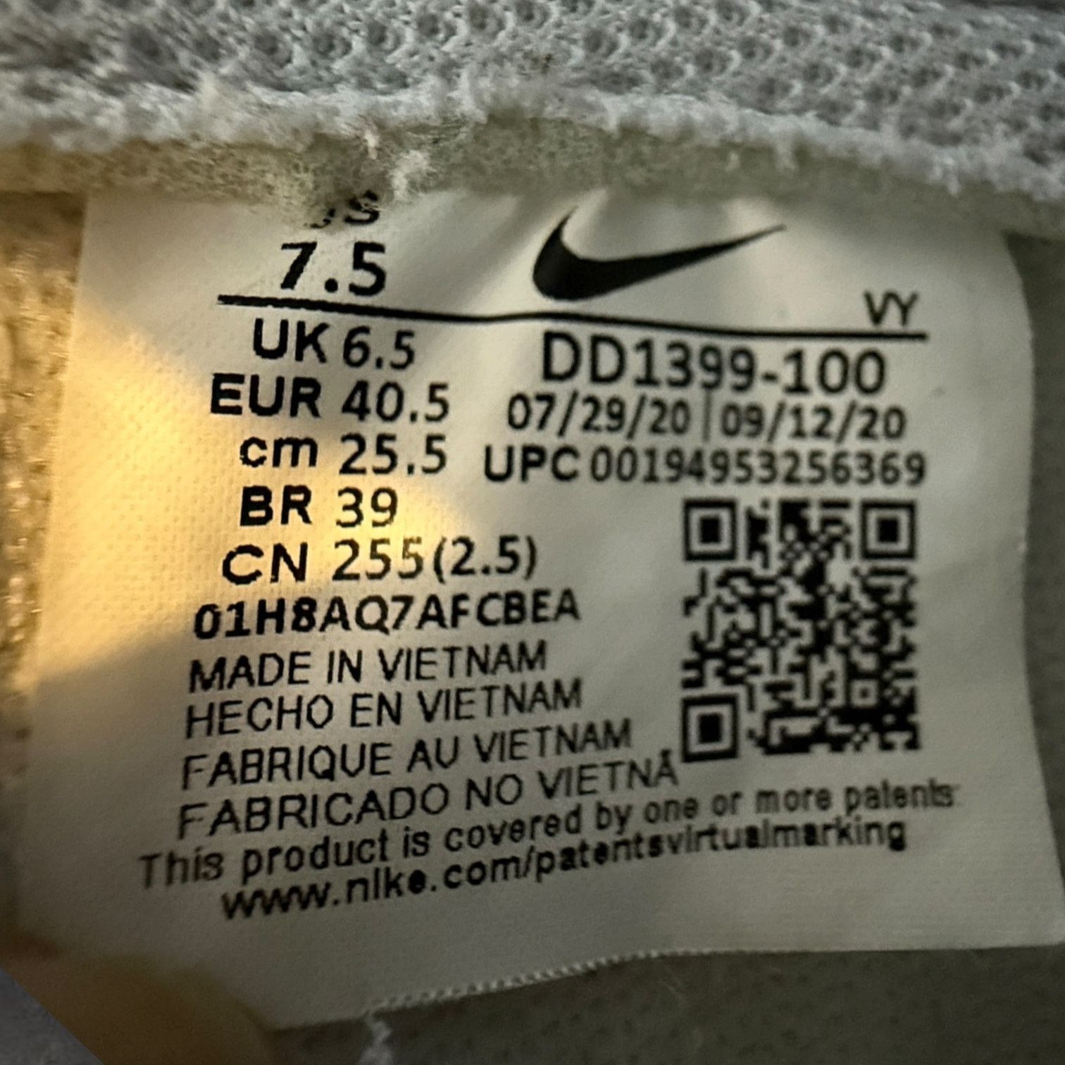 Nike Nike Dunk High Vast Grey White Men's 7.5 DD1399-100 Size US 7.5 / EU 40-41 - 2 Thumbnail
