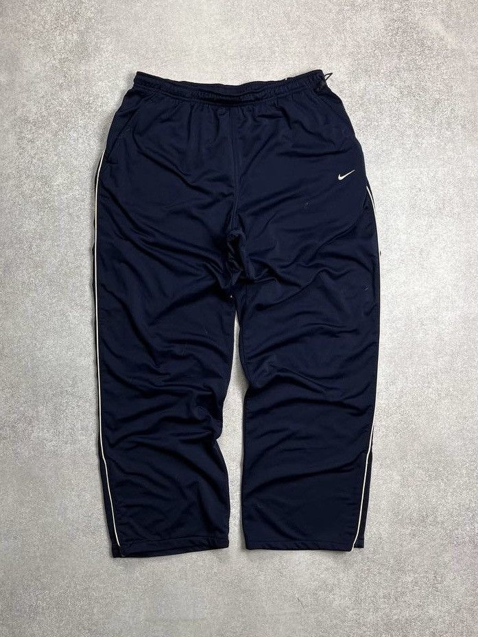 Nike × Vintage VINTAGE NIKE SWOSH BAGGY COTTON TRACK PANTS Y2K XL Size US 34 / EU 50 - 2 Thumbnail