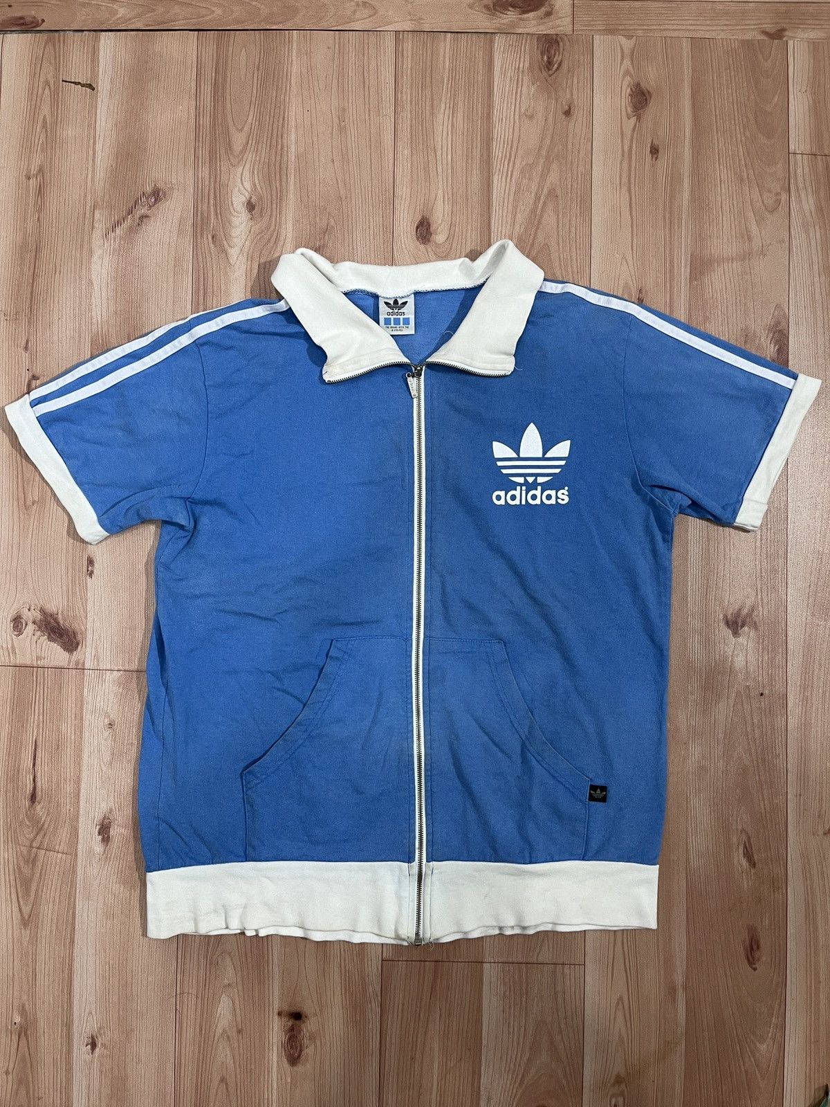 Adidas × Nigo ADIDAS Short Sleeve Tracktop Boxy Size US S / EU 44-46 / 1 - 1 Thumbnail