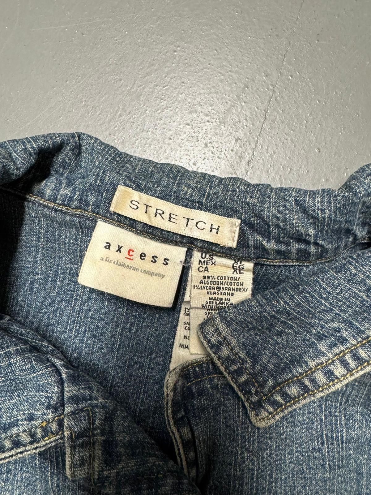 Designer Stylish Denim Jacket by AXcess - Stretch Fit Size US XL / EU 56 / 4 - 3 Thumbnail